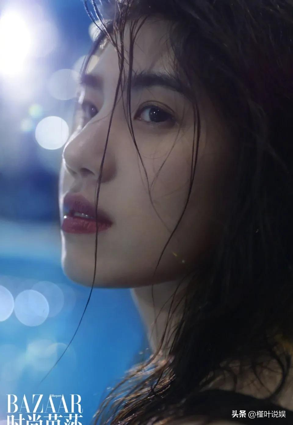 #张雨霏时尚大片# 
张雨霏时尚芭莎大片犹如一条美人鱼，巴黎奥运会倒计时在即，希