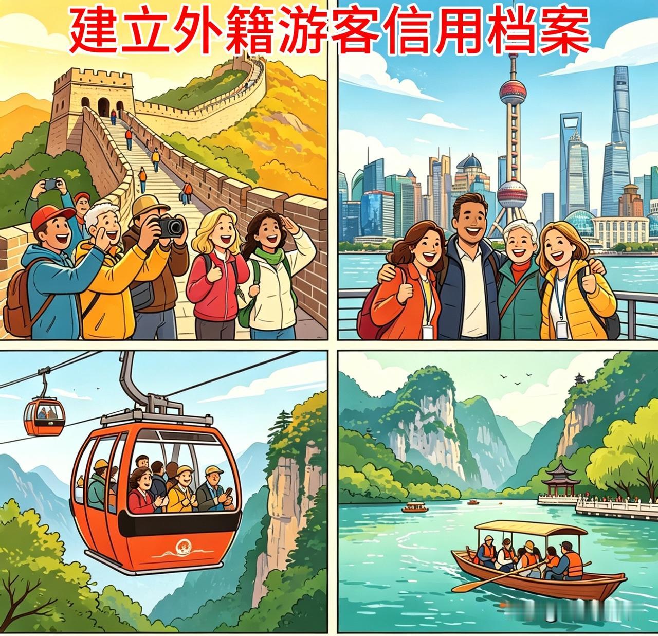 【有必要对外籍游客建立“信用档案”】
插队、占座、脱鞋、破坏公共卫生、消费不付钱