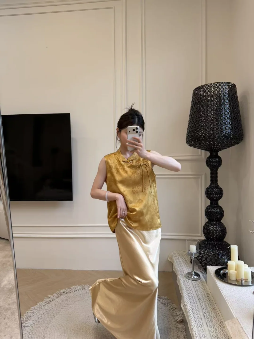 新中式红金色系订婚宴宝宝宴ootd💛💛💛💛