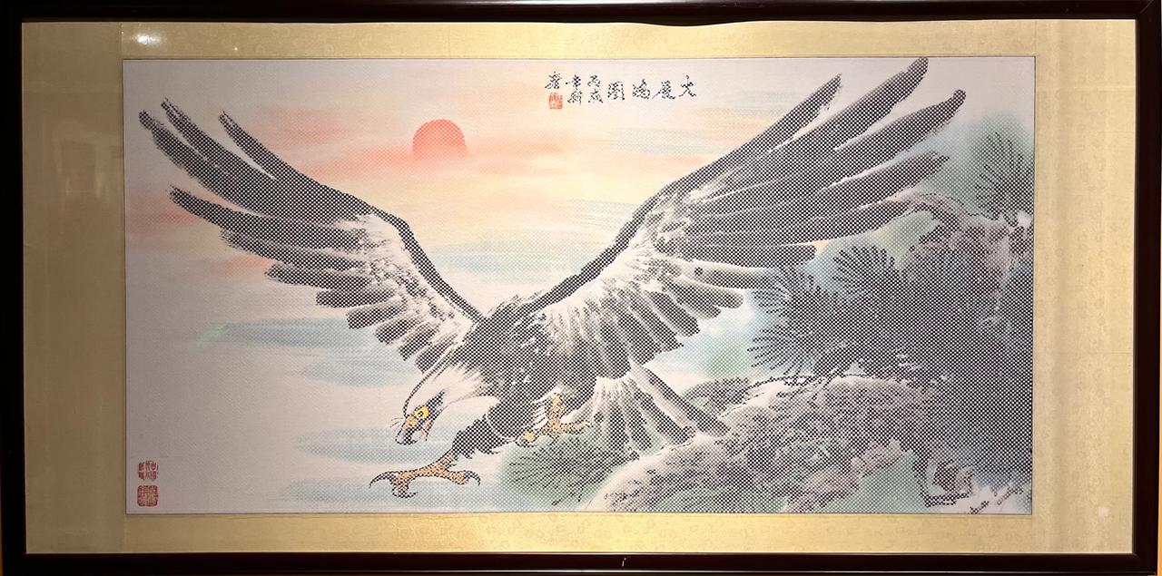 永春纸织画——第一次听说“纸织画”。
永春的纸织画，起源于隋末唐初，与杭州丝织画