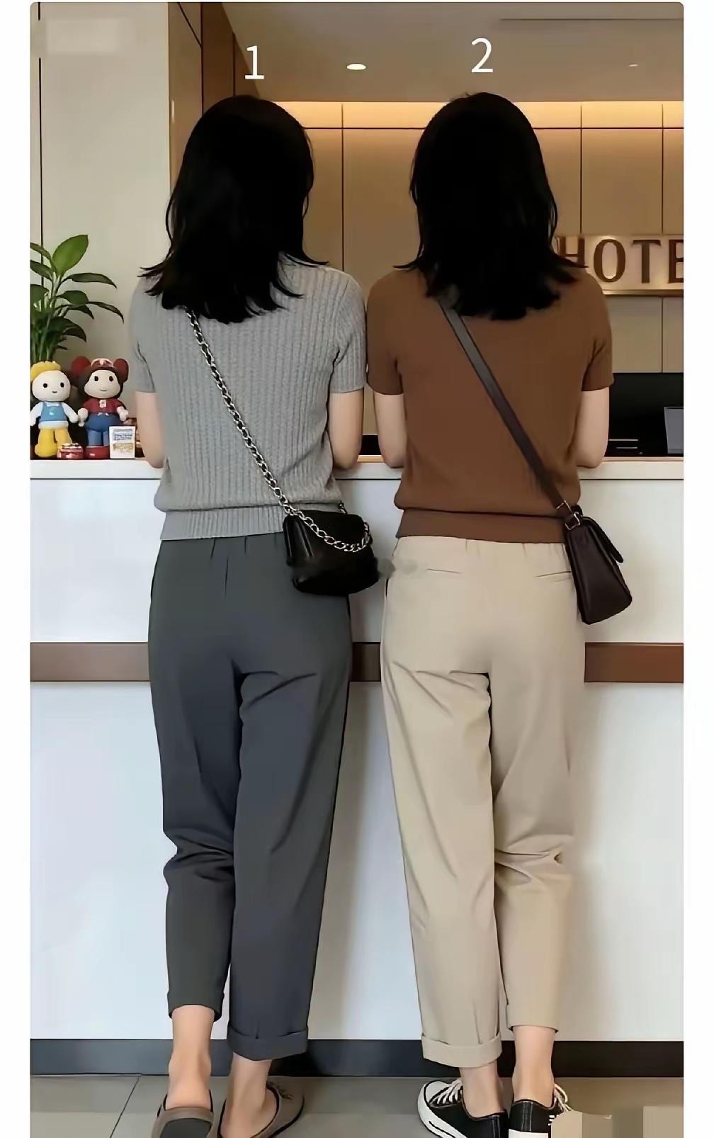 发现没有，她俩穿搭得这么简素，为啥就看上去这么的高端大气有气质呢？ 