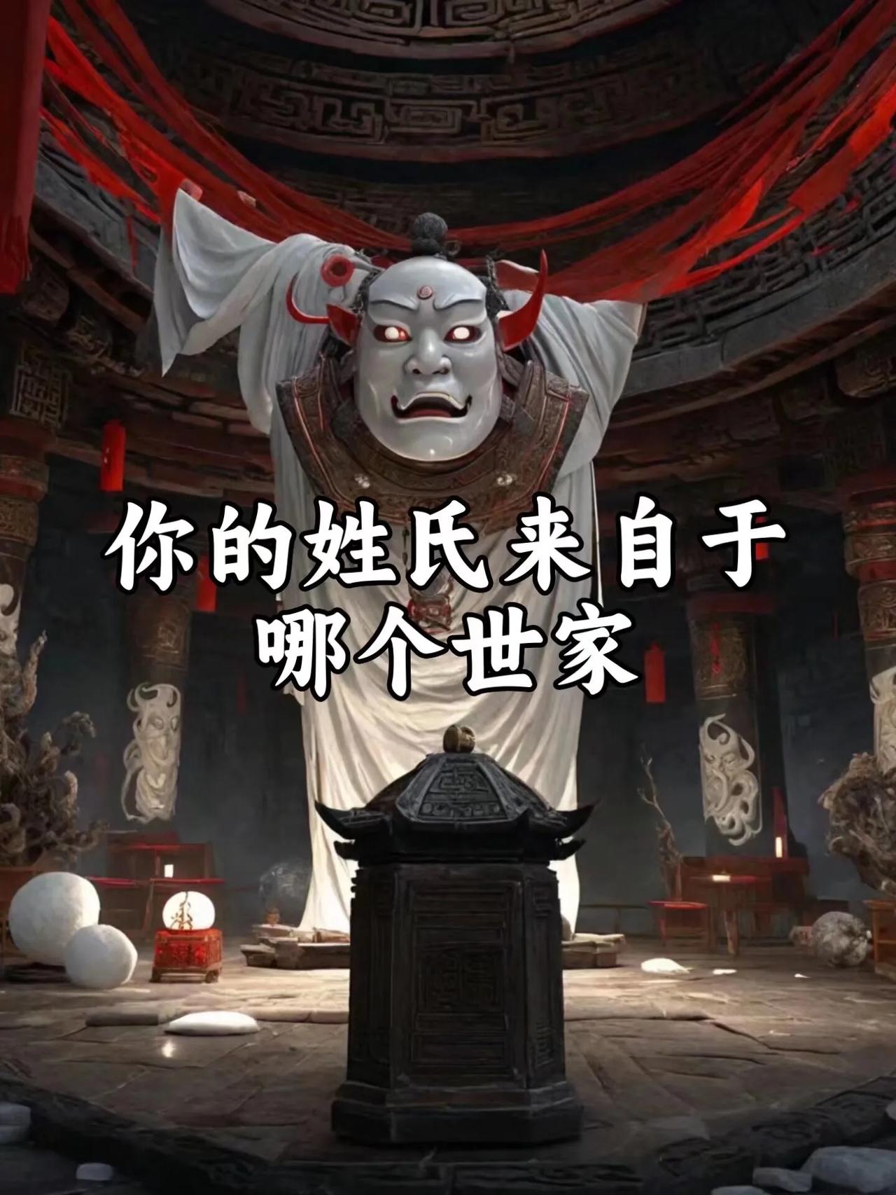 来看看你的姓氏来自那个世家！！！！