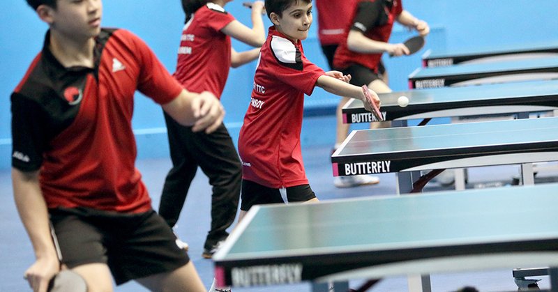 英格兰体育局：每周近30万青少年参与乒乓球运动
