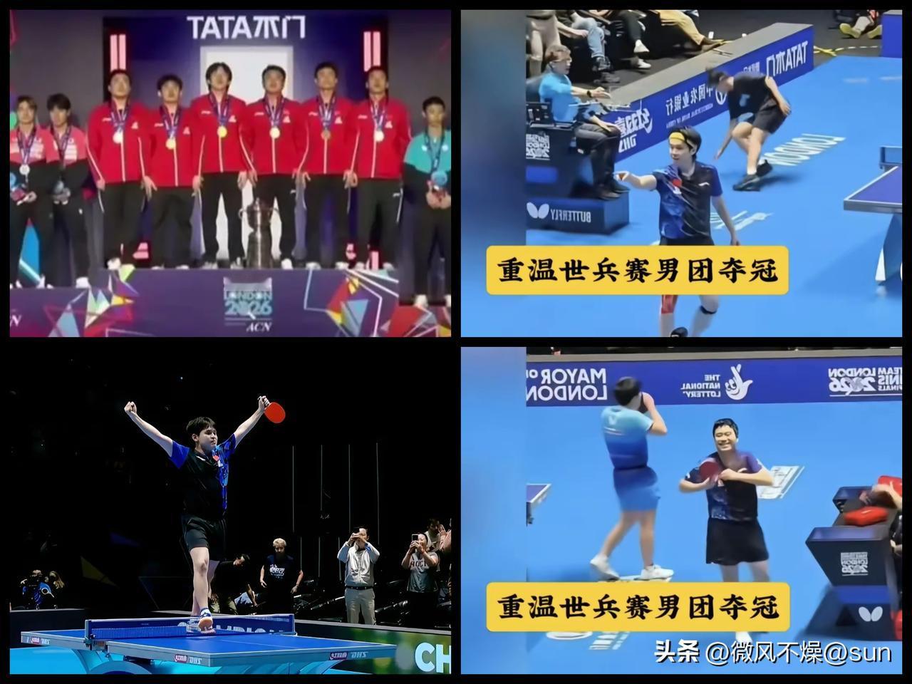 特别喜欢这一句话：不必遗憾谁没能站上賽场， 而该庆幸谁还在为我们拼杀！

国乒还