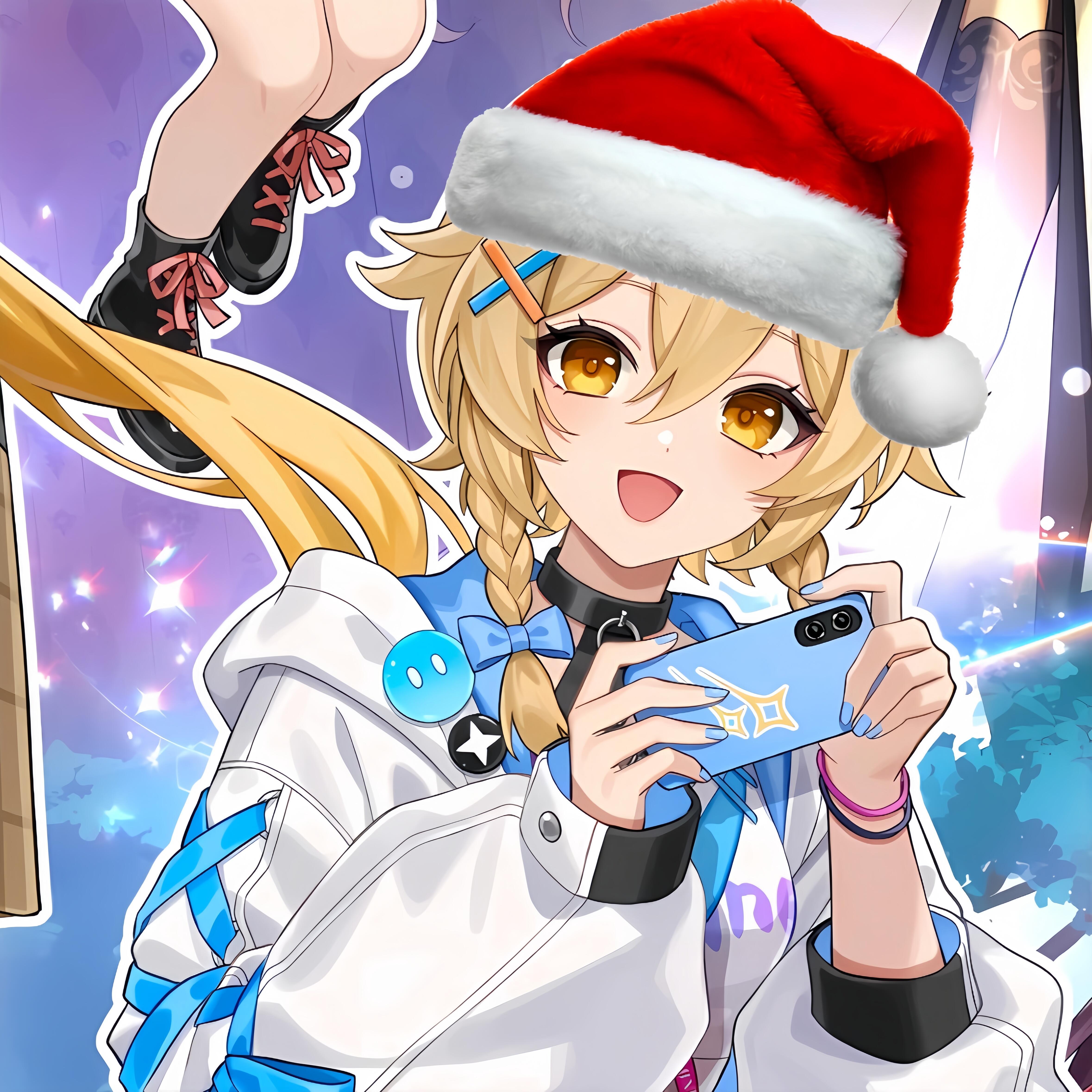 叮叮当，叮叮当，铃儿响叮当～大家都戴上了圣诞帽啦！