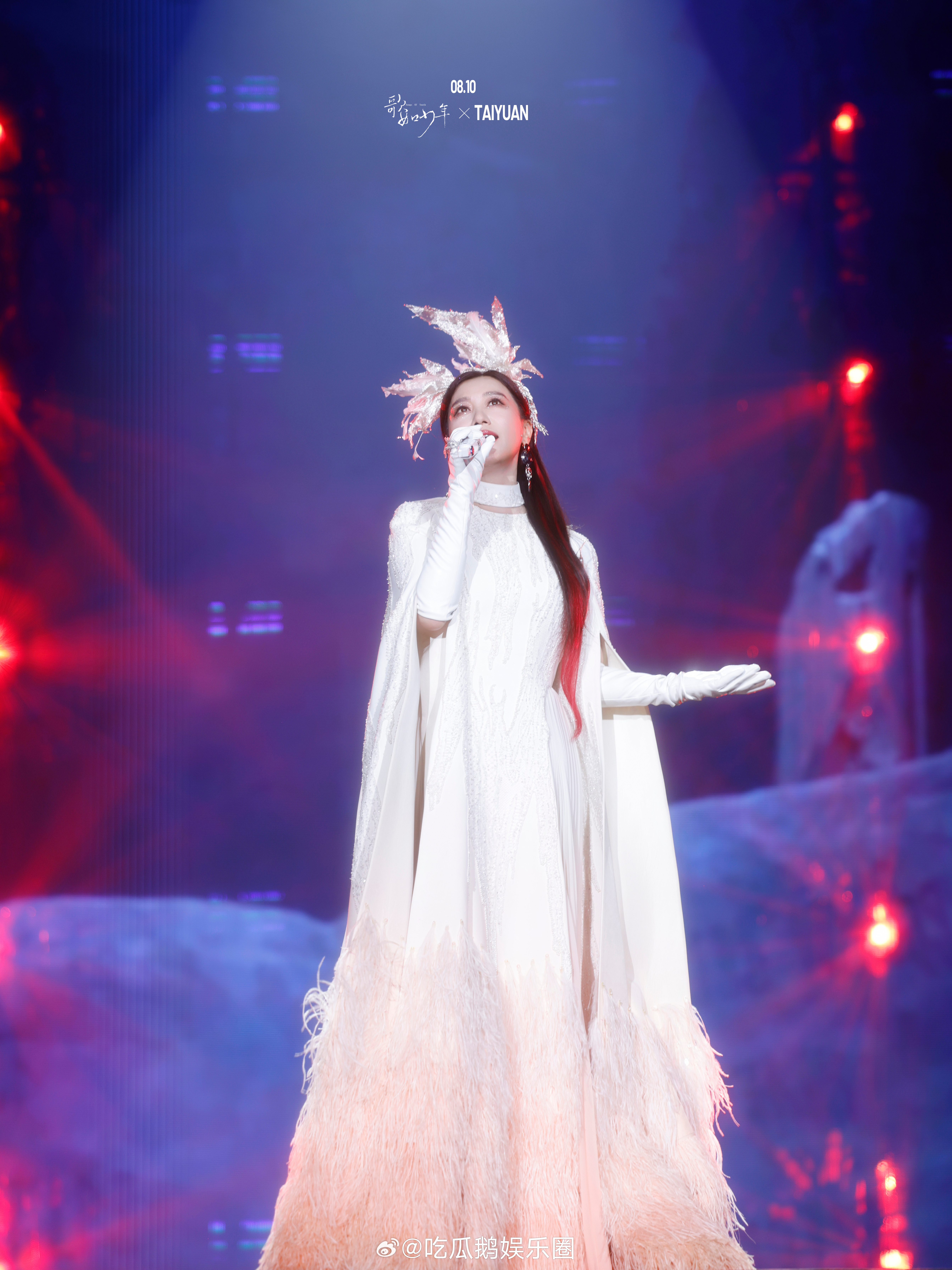 谭晶演唱会太原站含金量太高了谭晶2025歌如少年演唱会 全场大合唱《家人》的时候