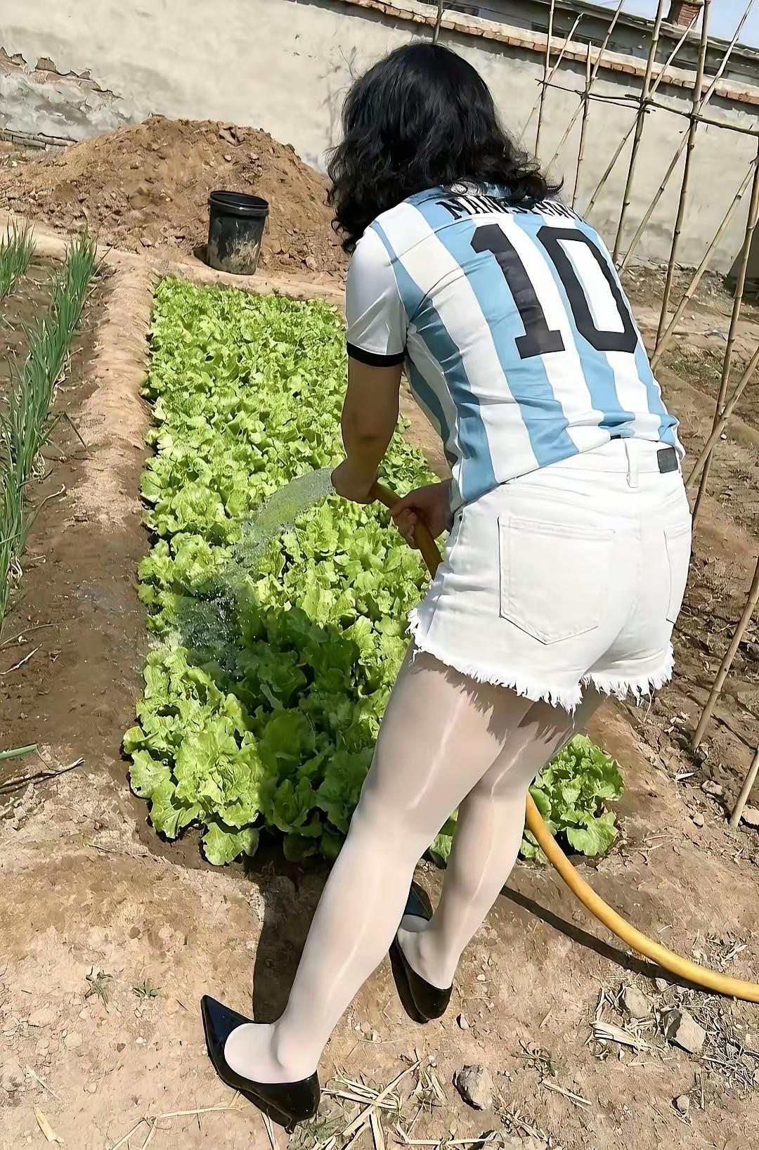 球迷不分年龄，也不分男女。我老伴儿打小就爱看球，我实在想不明白，一个老太太咋就这