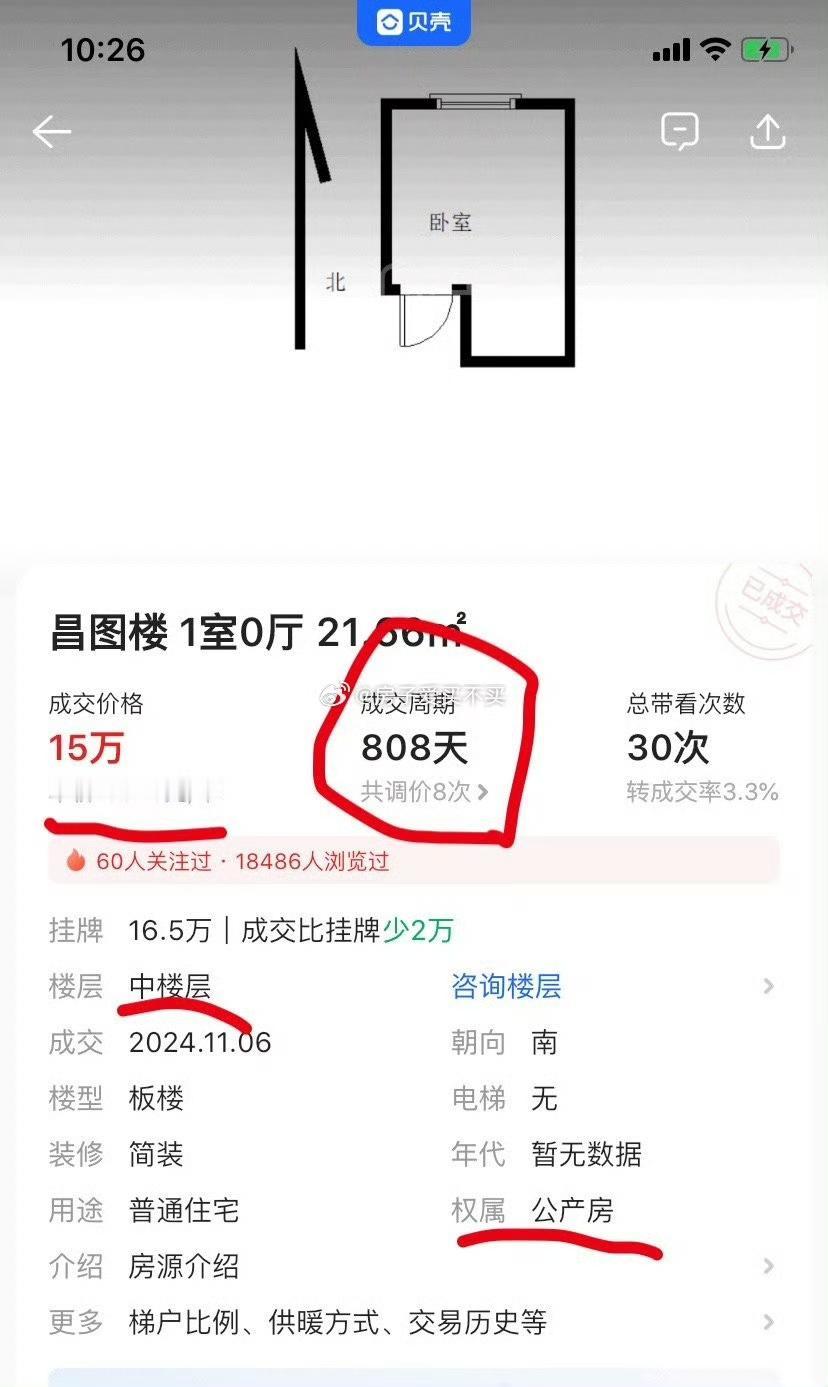 天津红桥区的一个小区从22年开始经历了9次降价，终于在2年后的今天，降价10万成