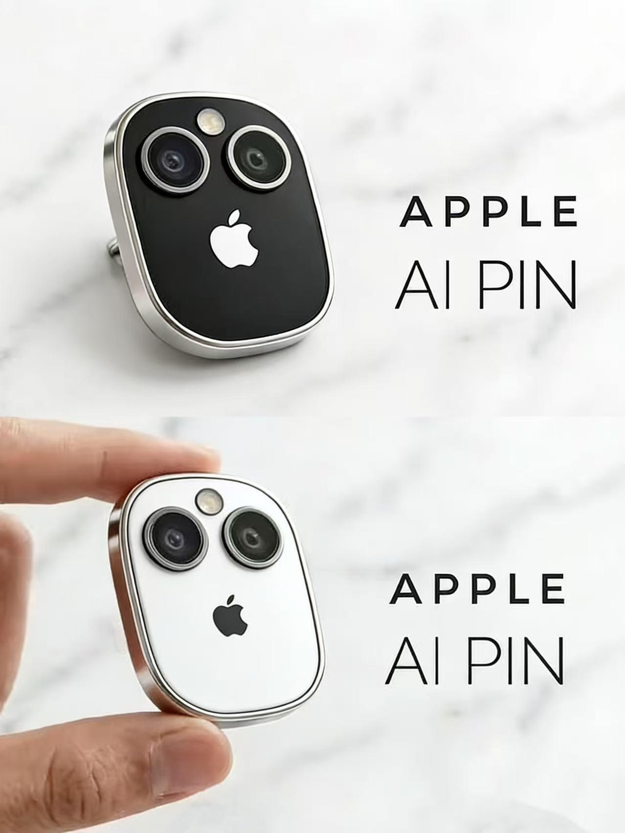 苹果胸针？？？😅

苹果又在玩一种很新的东西，没想到居然能在胸针上玩出新花样。