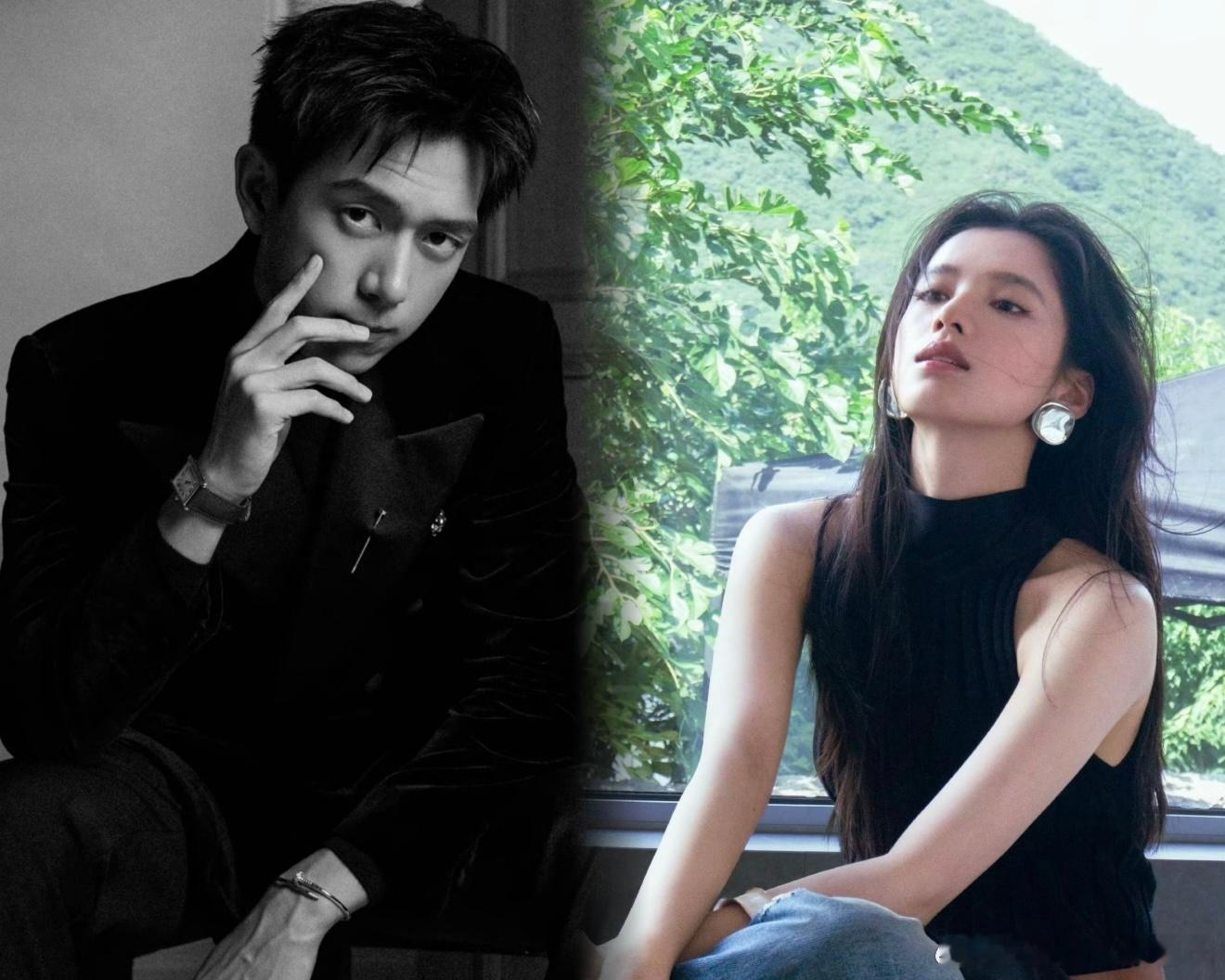 李现张婧仪双人海报两个都是现偶的神，古装一般，希望有火花吧雾里青官宣