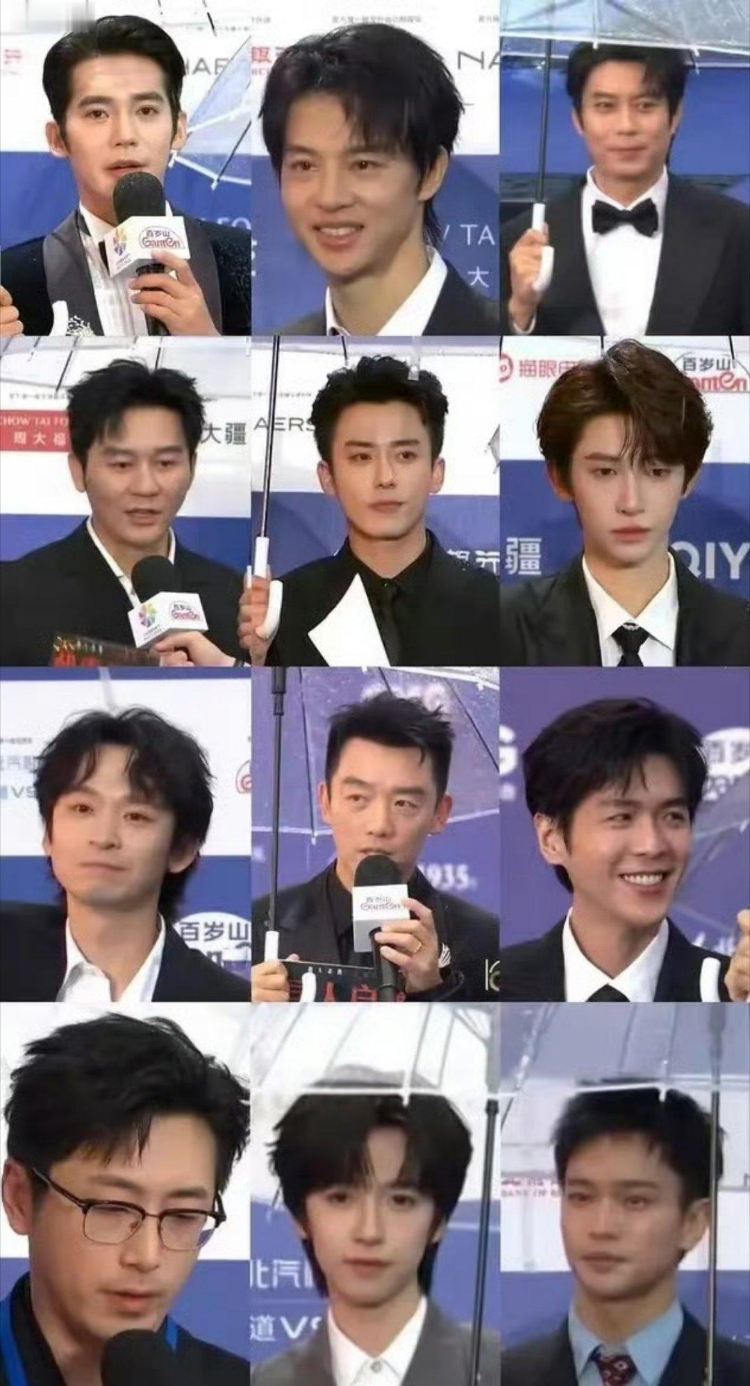 北影节红毯男明星怼脸生图，谁赢了 