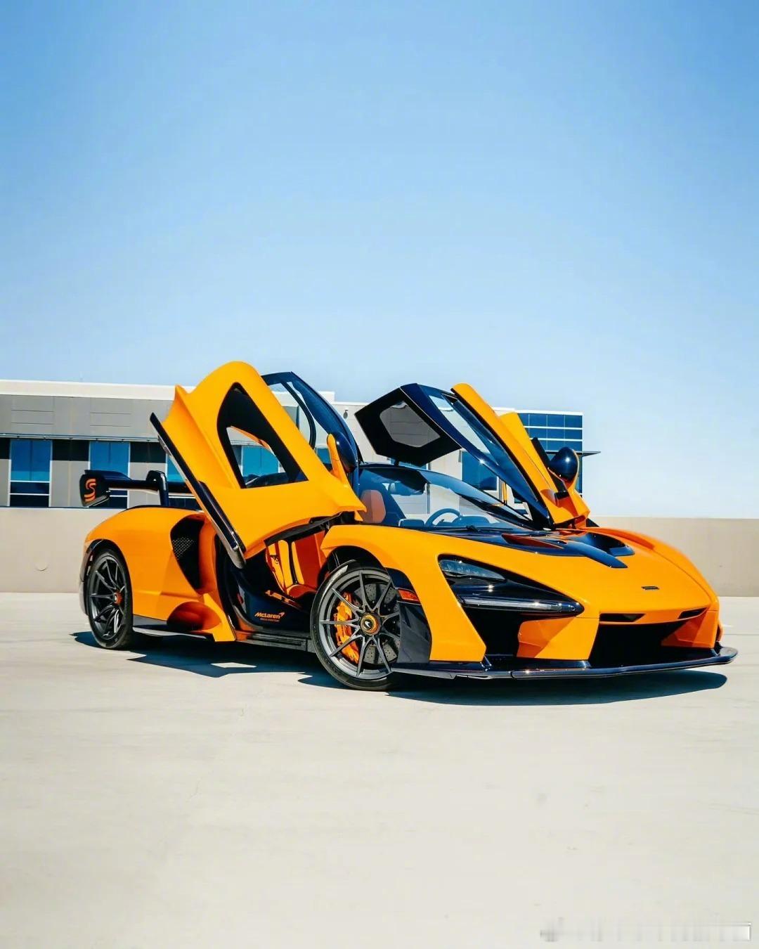 迈凯伦Senna，橙黑配色，帅哥标配 ​​​