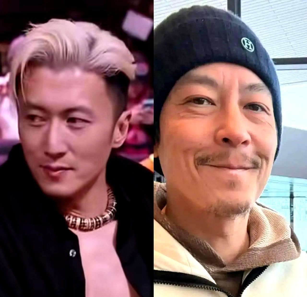 把谢霆锋和陈冠希放一起，简直就是对“时间”这俩字的公开处刑。
一个，43岁。
体