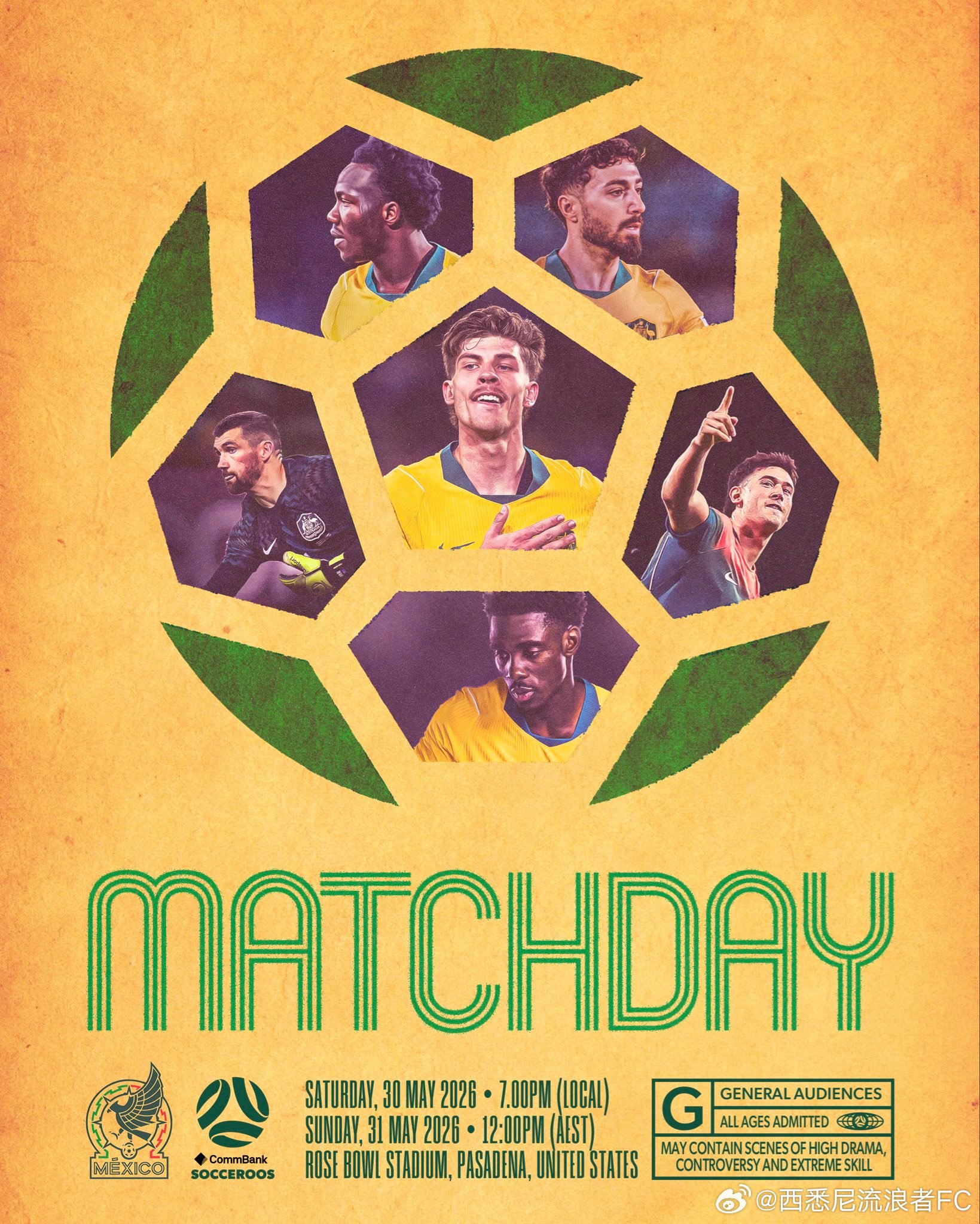 Game Day！今天中午12点 (北京时间10点) 2026美加墨世界杯 热身