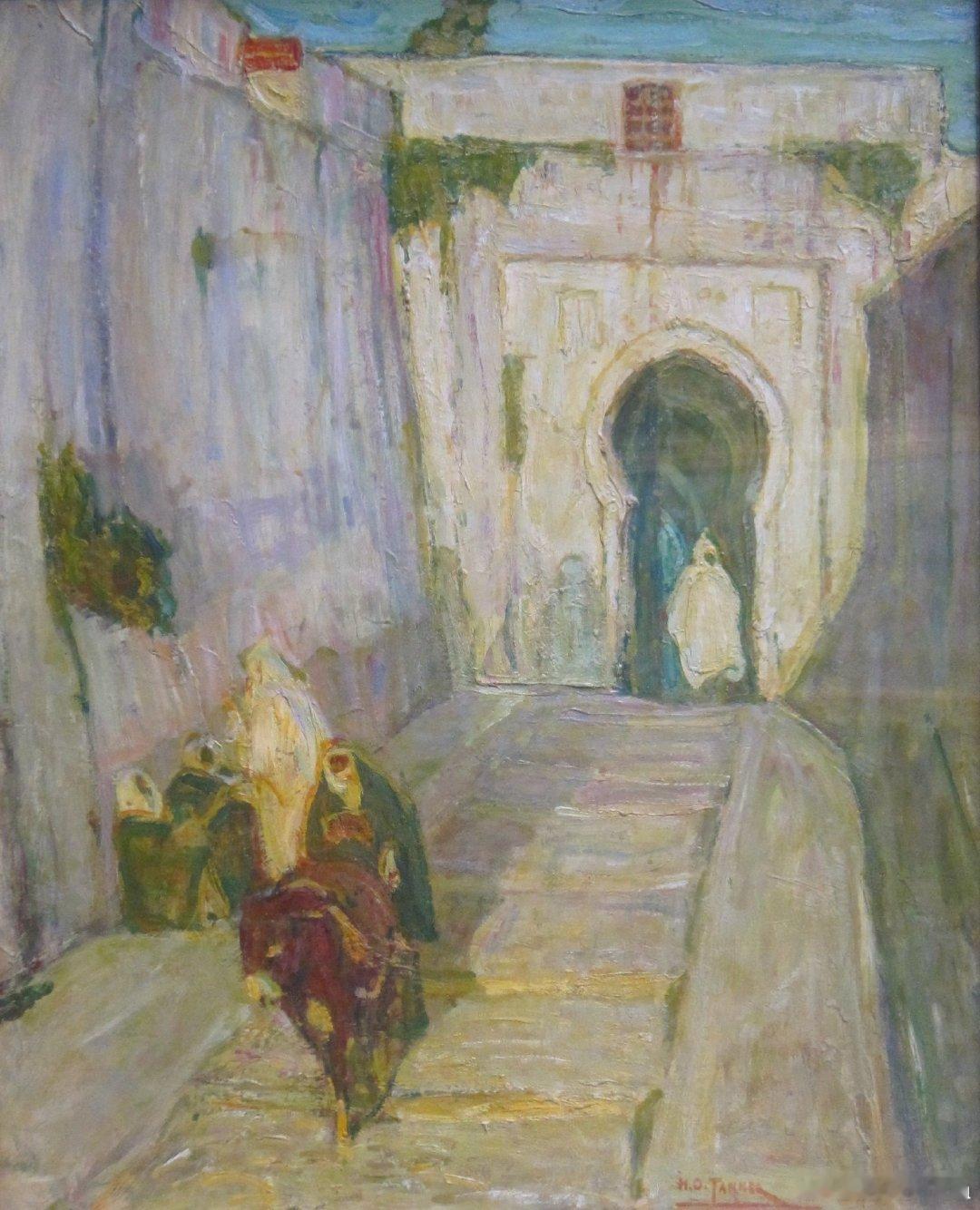 历史知识 美国画家Henry Ossawa Tanner（1859-1937）1