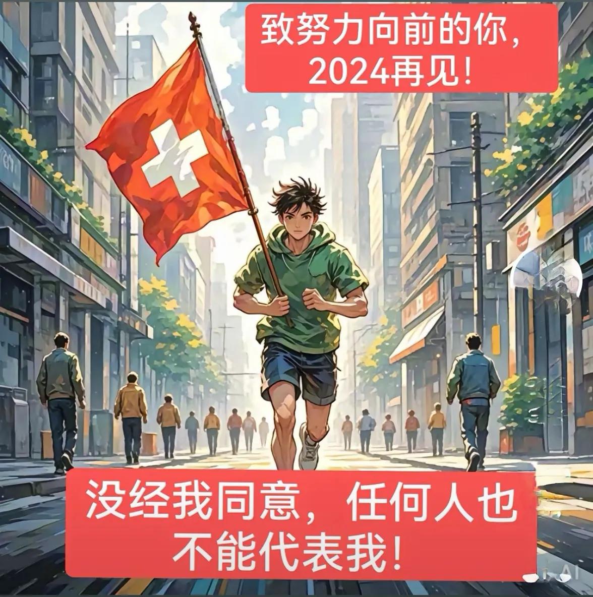 【致敬努力向前的你，2024再见： 眼中有光、心中有爱，2025将如约而至】
