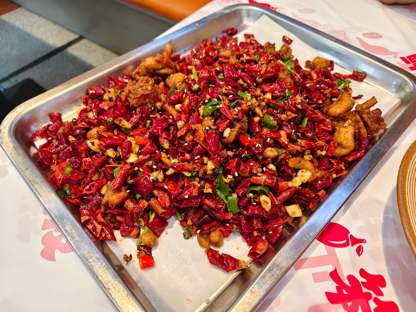今天的午饭相当重口味哦。味道歪清 ​​​