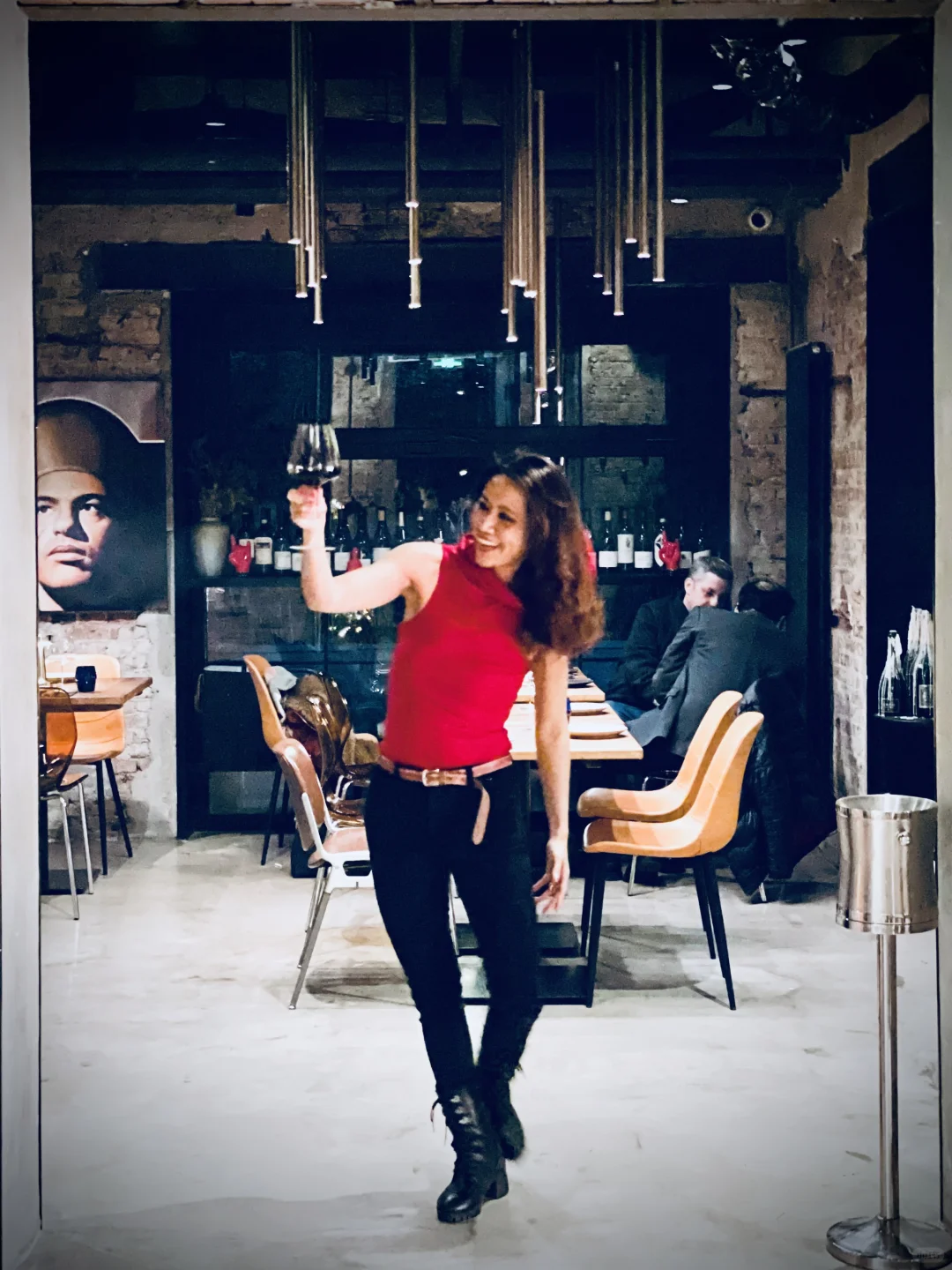 在意大利bistro的把酒言欢😉🍷🍷🍷