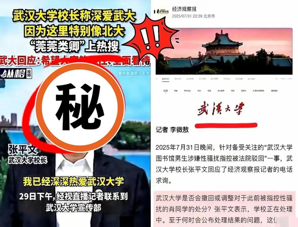 一纸通报把国家奖学金和保研资格同时抹去，武大用20天拖过教育部15天红线，再甩一