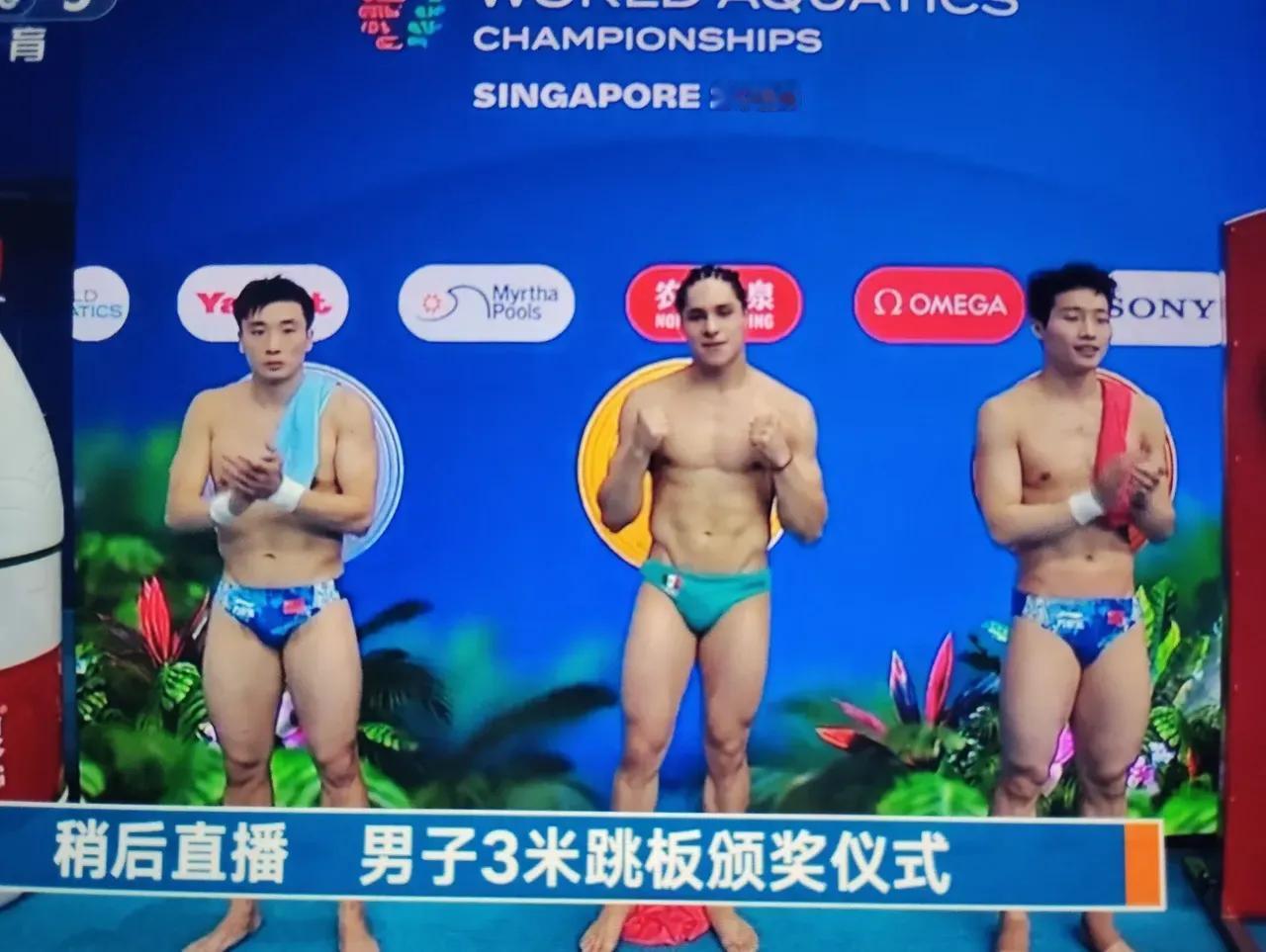 新加坡游泳世锦赛，男子跳水单人三米板决赛中国队失金，派出老将曹缘，年轻队员王宗源