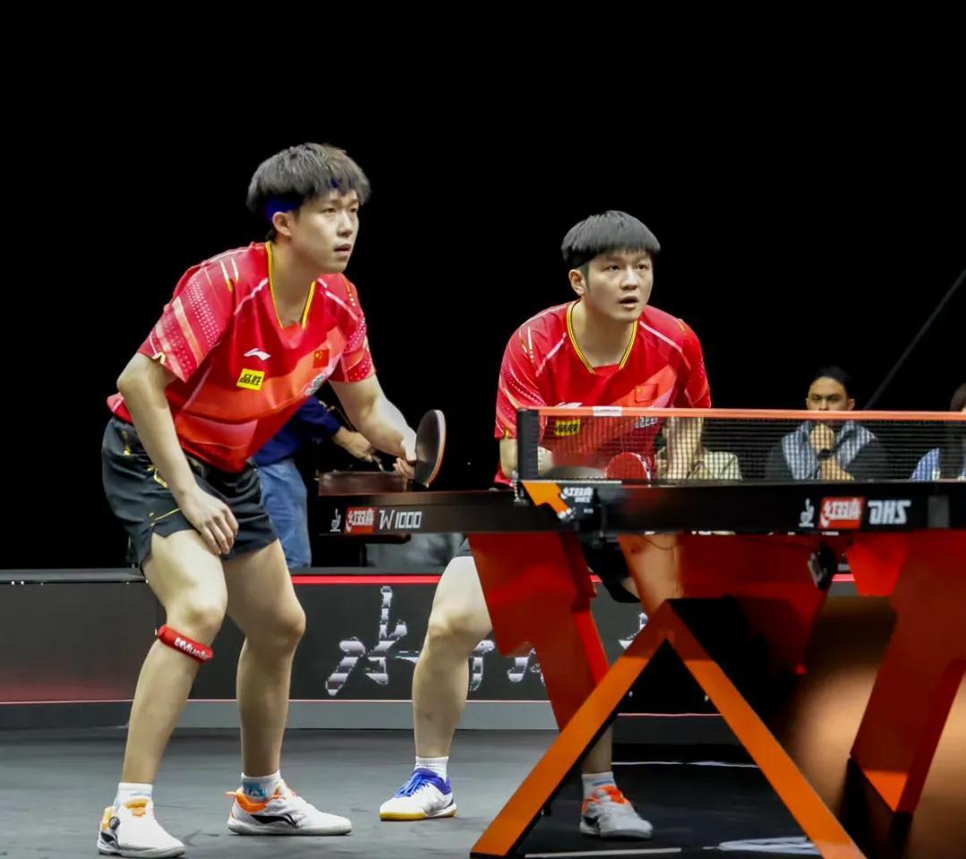 国乒3对组合晋级四强，优势明显！
#WTT多哈总决赛2023# 
男双四分之一决