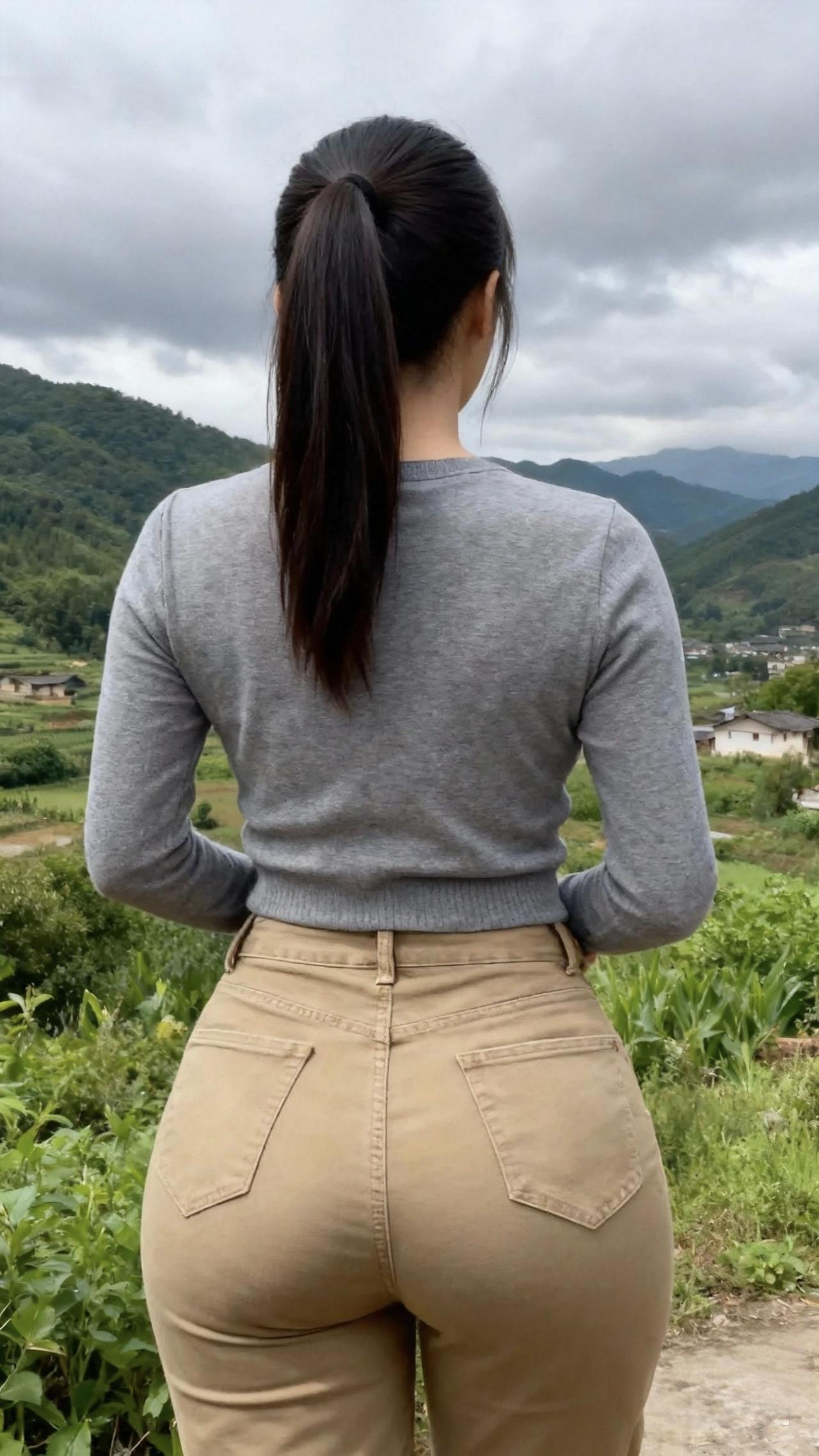 性感翘臀完美身材