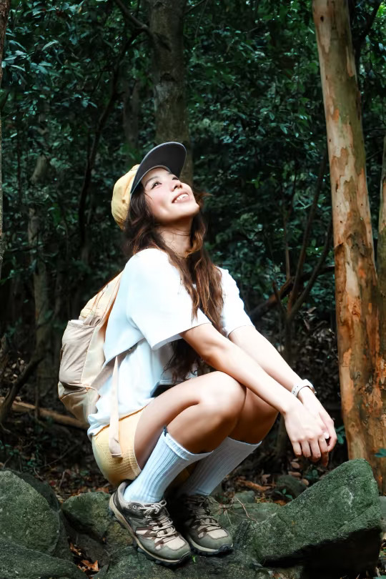 太喜欢山里的自己！充满野性和生命力
