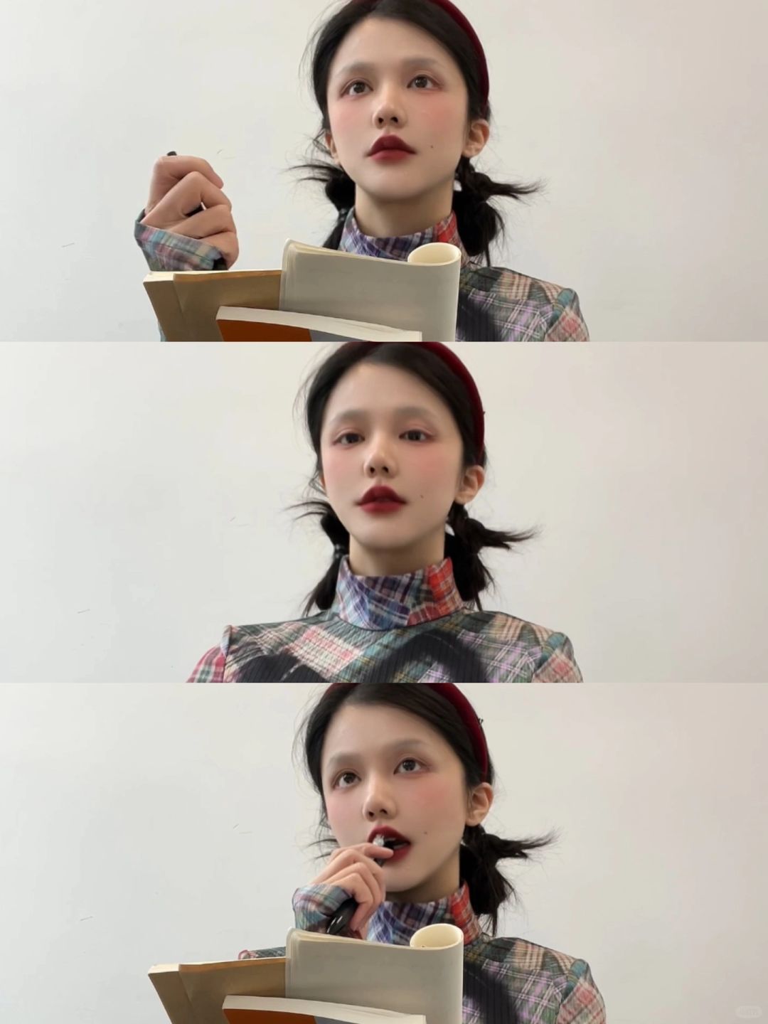 教室最后一排的无眉女生