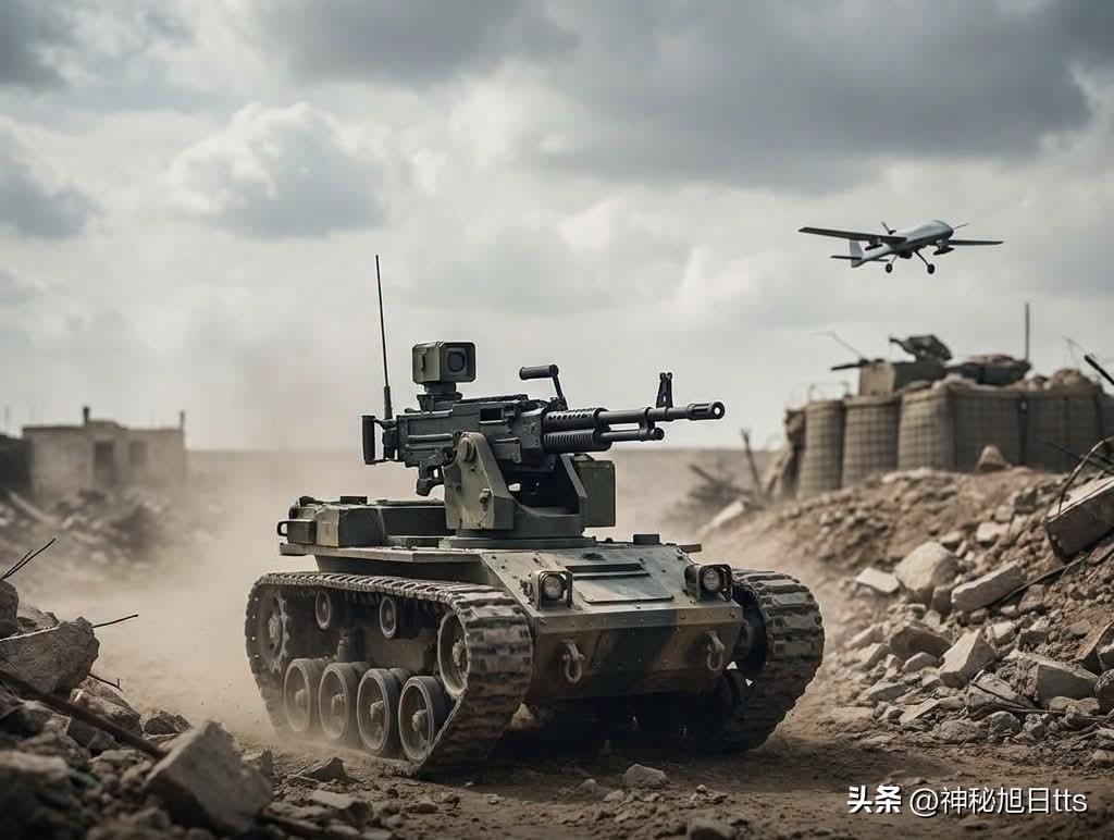 没有半个士兵冲锋，阵地照样拿下了

乌军最近完成了一项军事史上的创举——用一台装
