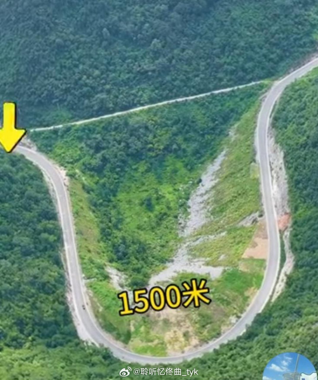 我就想不明白了，这条路为啥不拉直呢？？ 