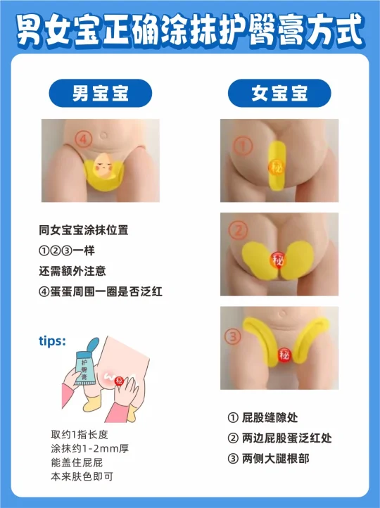 当妈一年了才知道涂错了！新手爸妈必看！