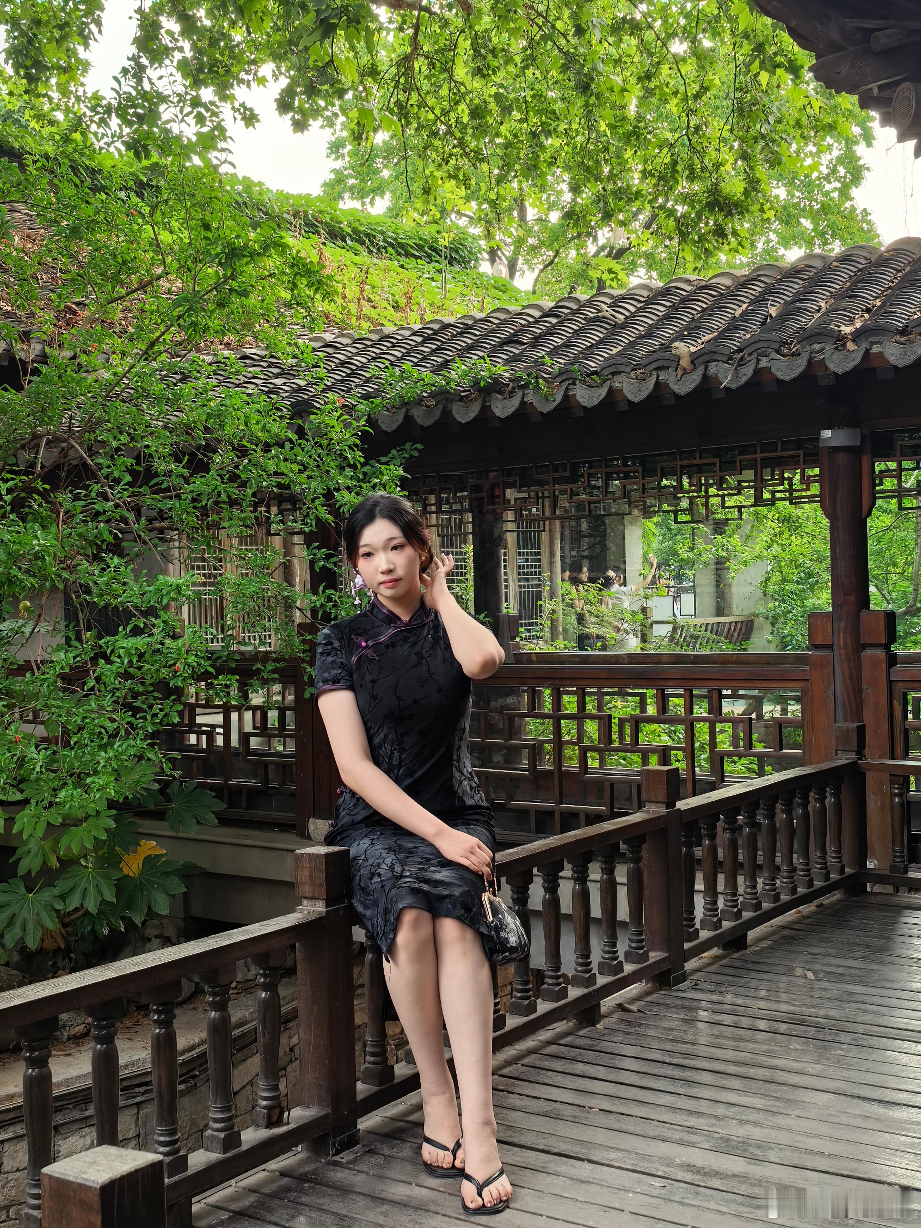 ootd 旗袍  ​​​