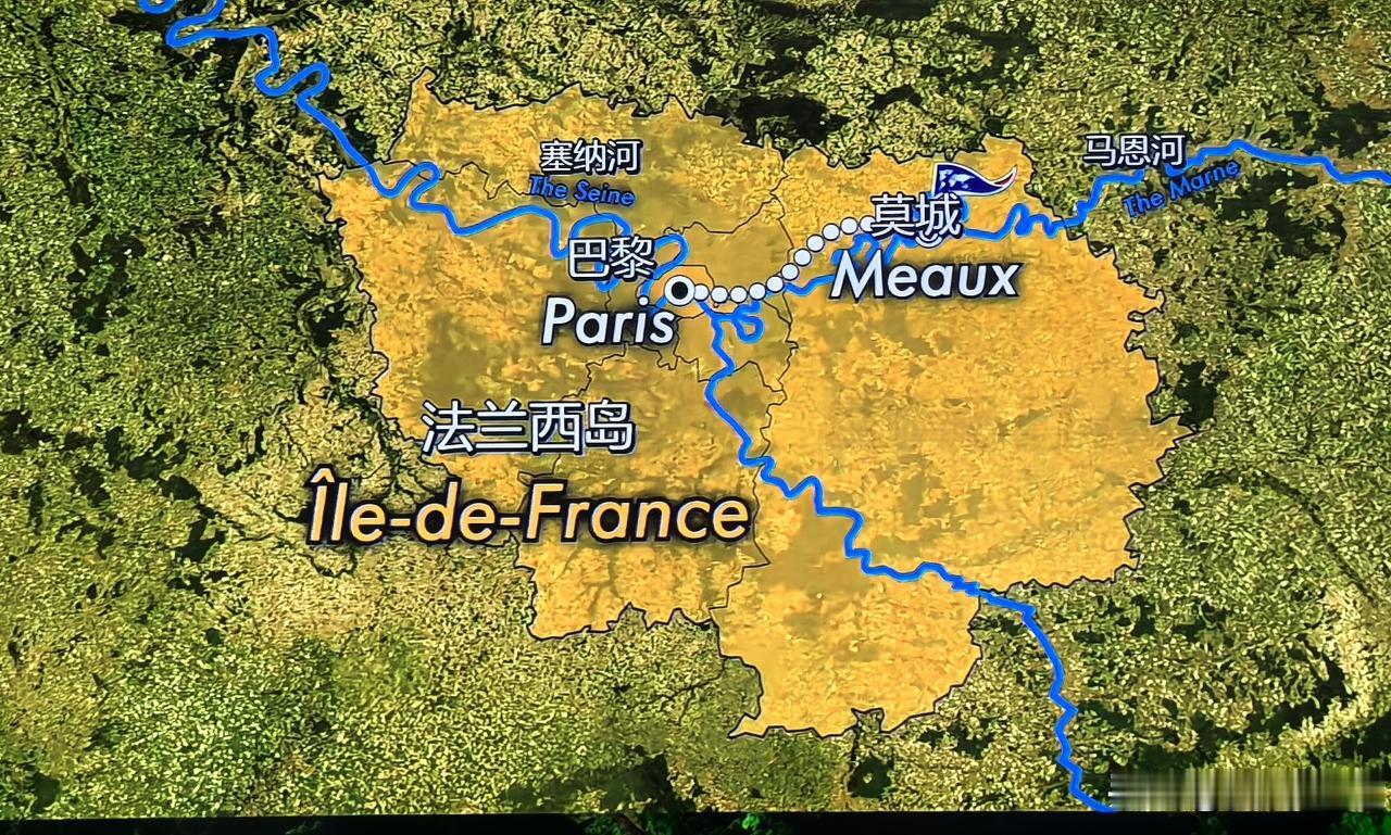 法兰西岛，并不是一个岛，而是法国巴黎所属的一个大区的名字，其首府正是巴黎。巴黎同