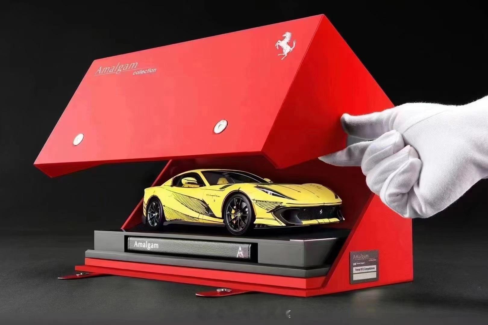 #Amalgam 新品 1/18 Ferrari 812 Competizion