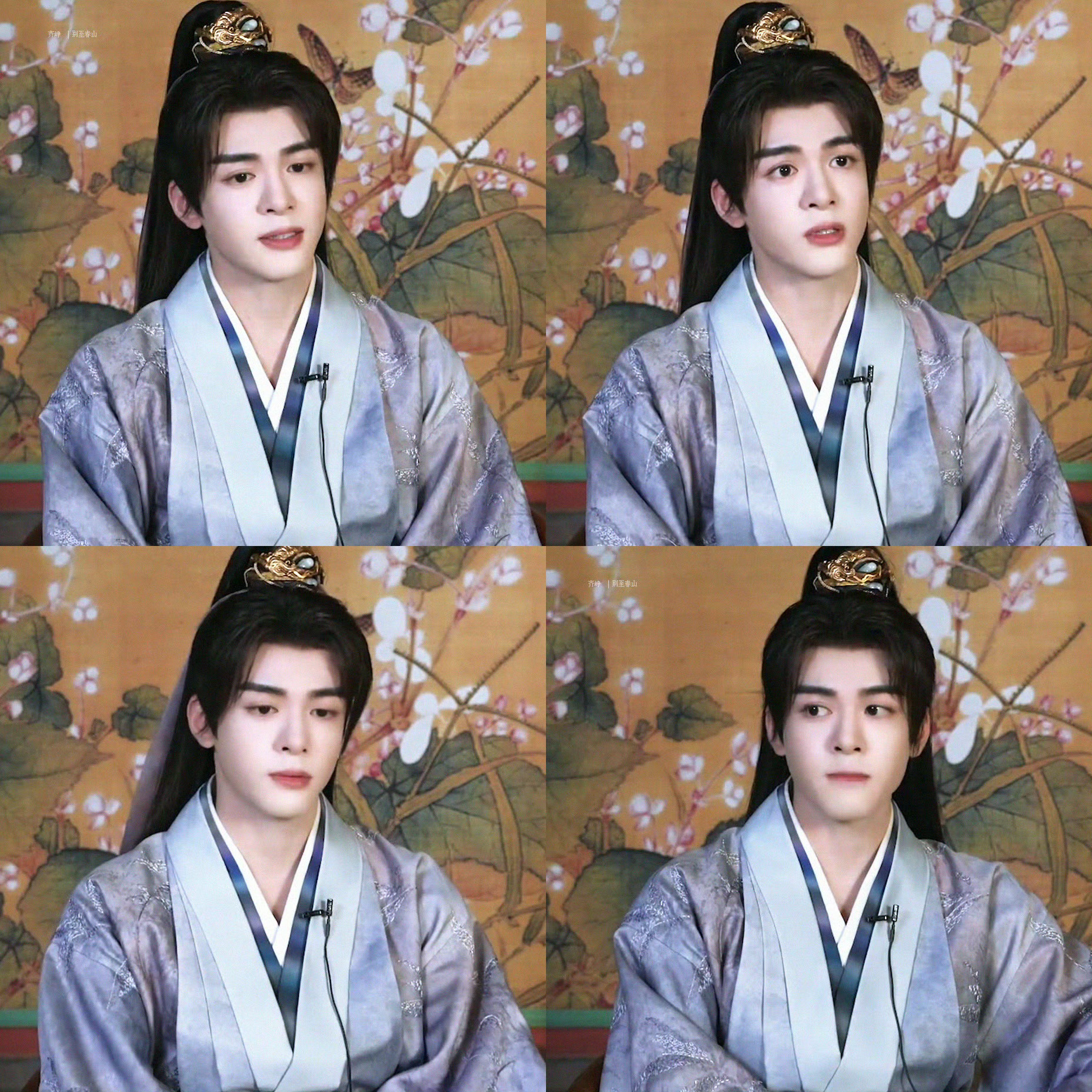 李一桐曾舜晞邓为都是艺名zsx曾舜晞发和李一桐的海报 今天下午六点来看齐峥