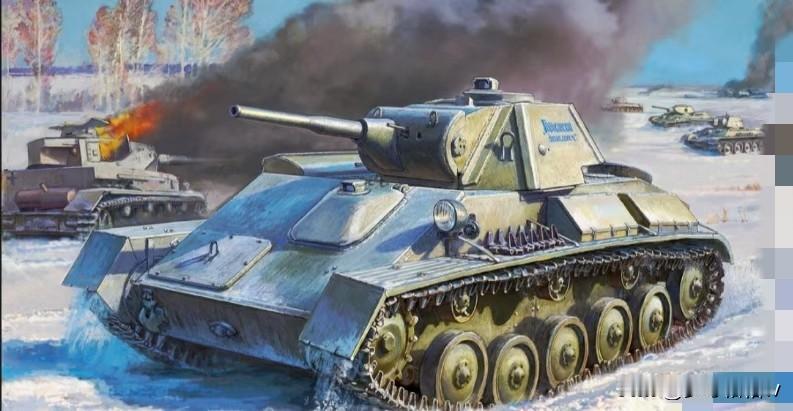 第二次世界大战结束2年以后的1947年，苏联军事工业曾经在T-70轻型坦克（图1