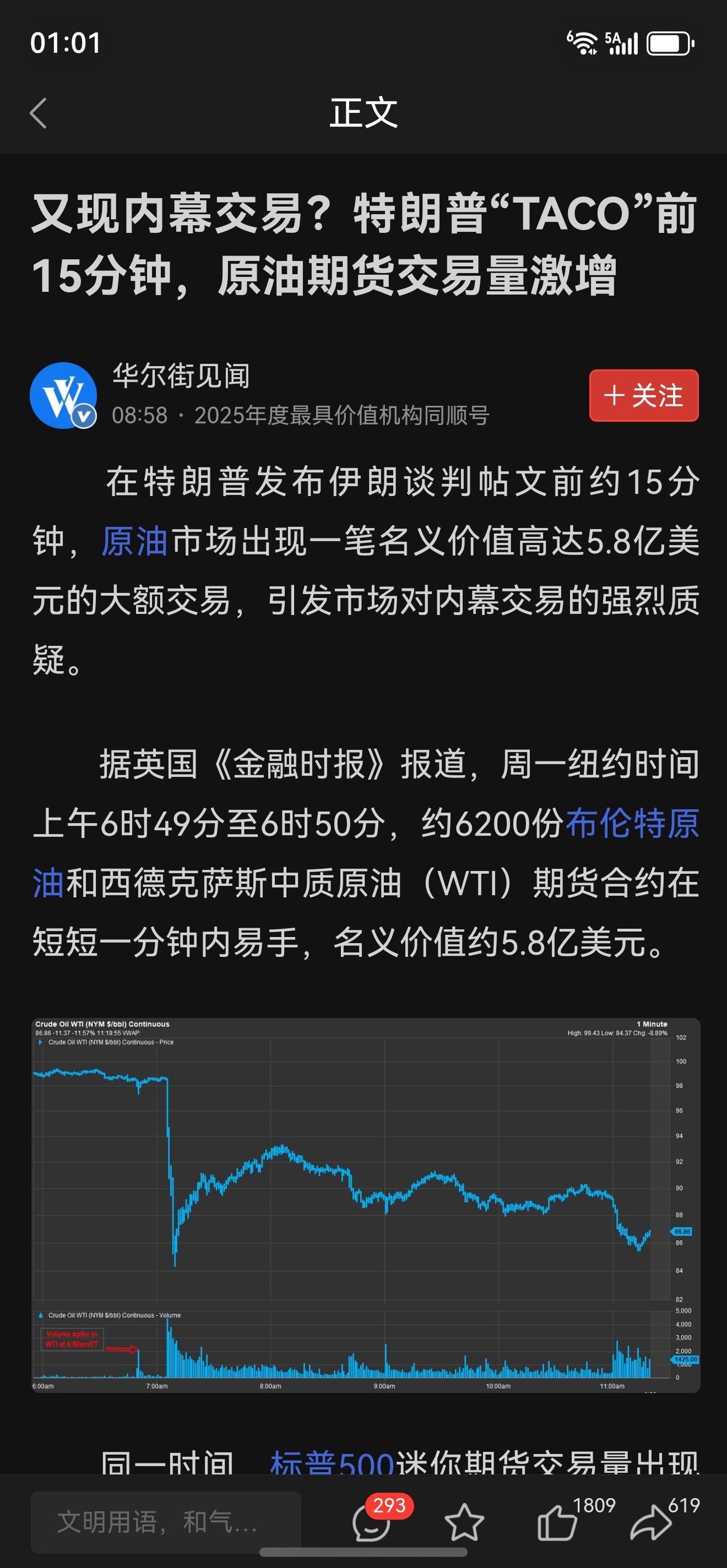 我和大家多次讲过，特朗普背后有人在炒股票，他们要趁着特朗普在任大赚特赚，现在就是