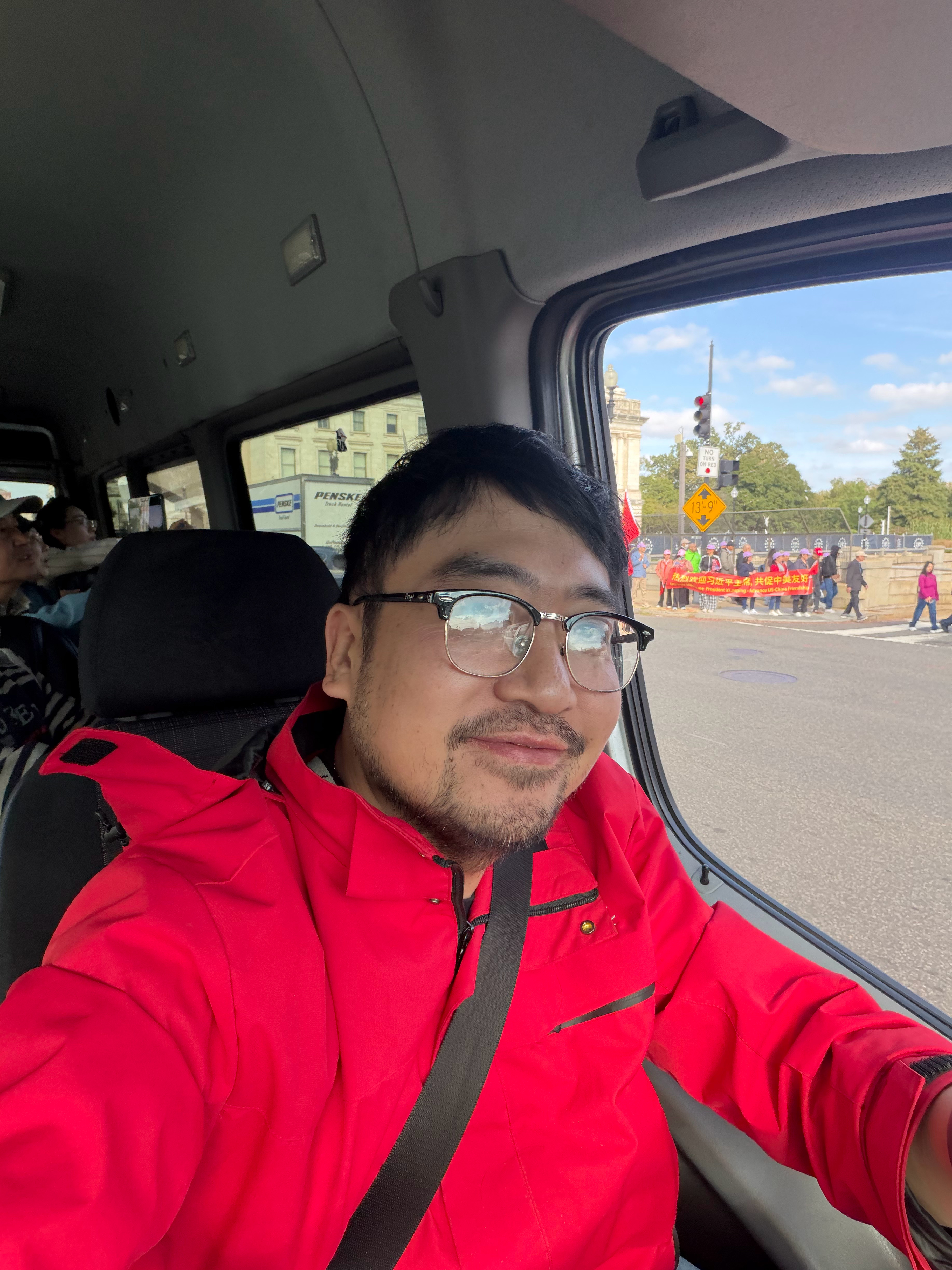 今天的华盛顿DC属于中国红🏛️ ​​​