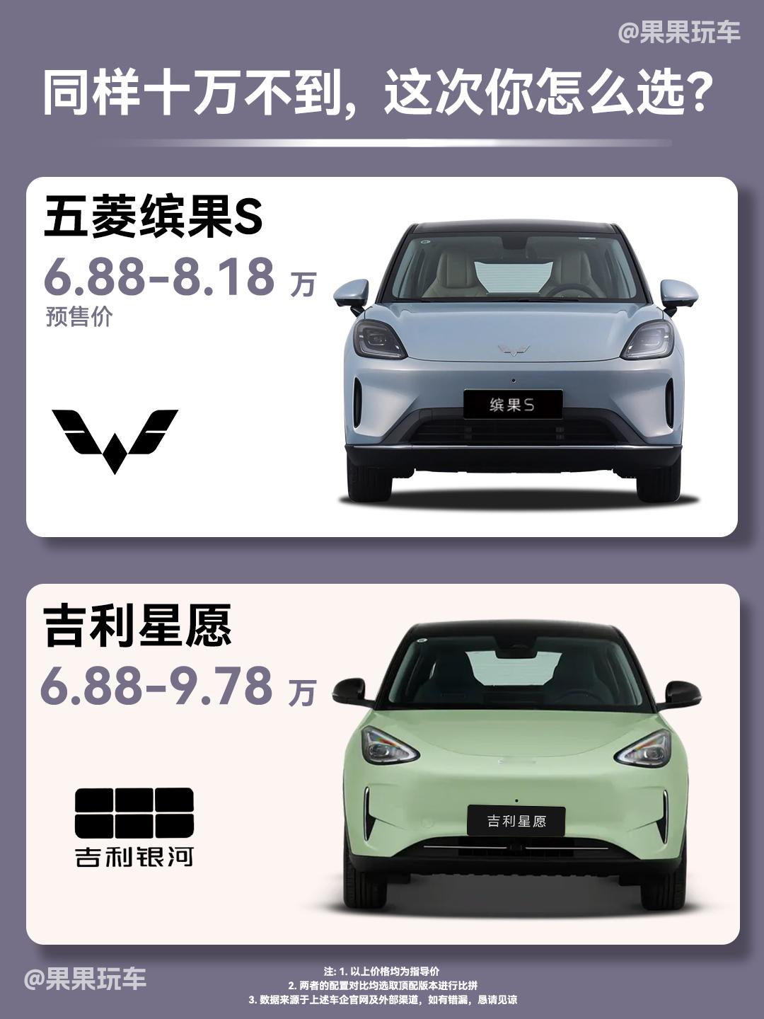 五菱缤果S：好看又能打的，可不止你一个！掐指一算，吉利星愿真是出道即巅峰啊，都当