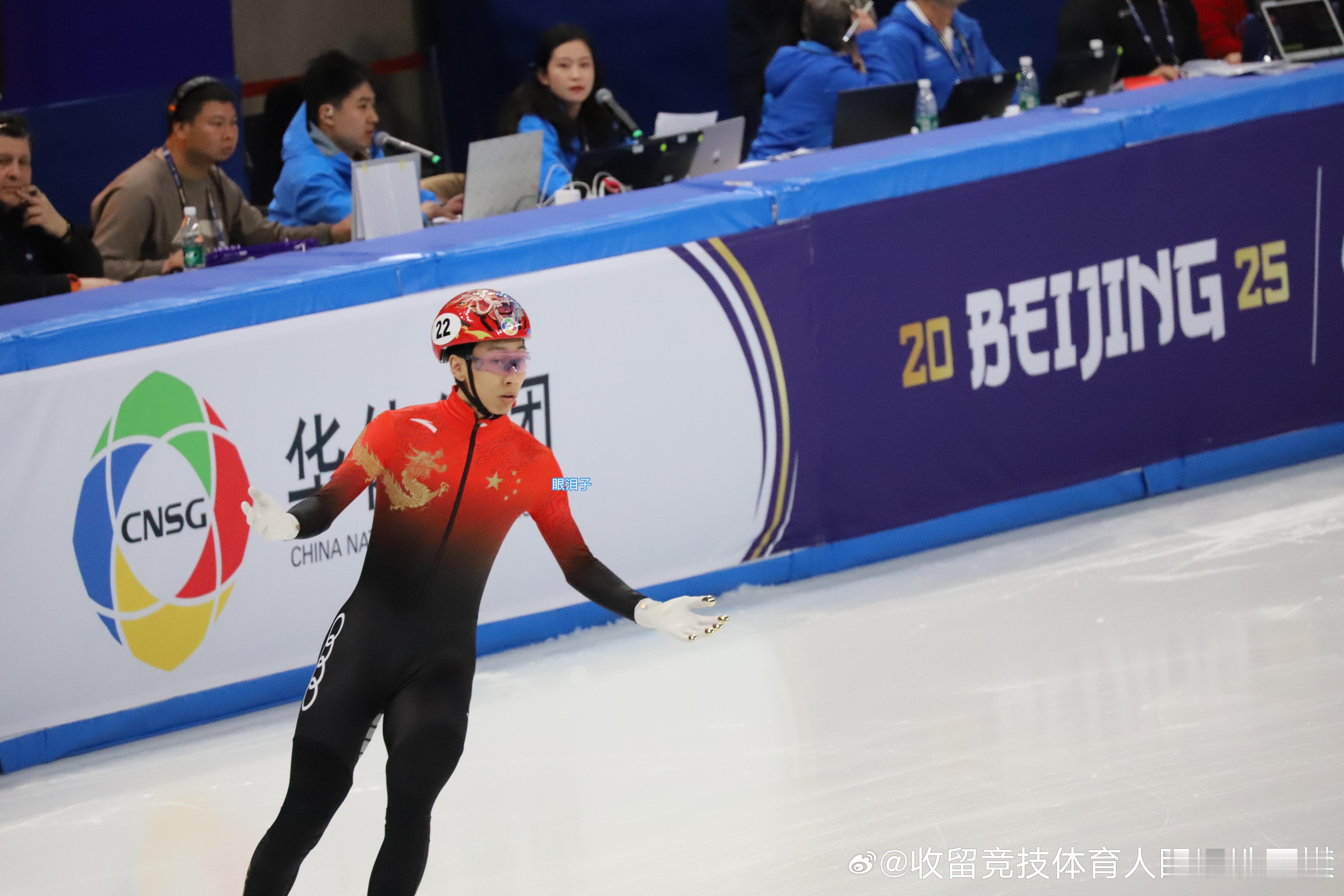 生图直出：短道速滑世锦赛 男子1000米半决赛 孙龙下场第7道的1000米决赛打
