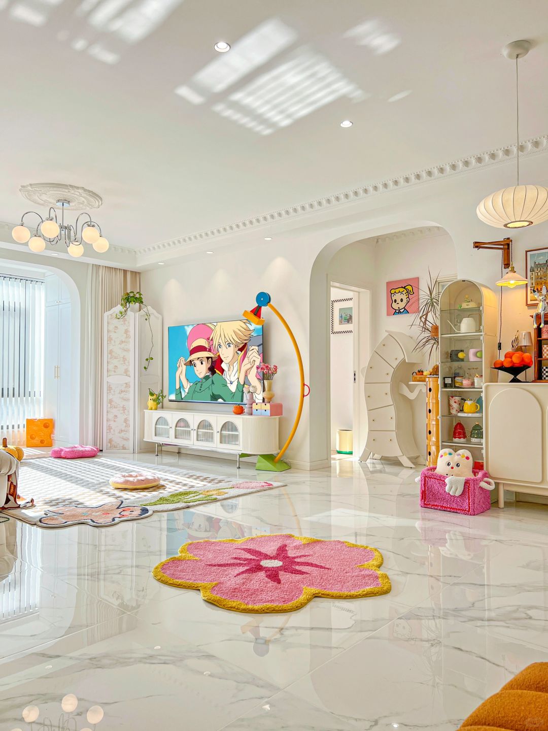 我妈说，艺术生真🐮普通房子被你装成了花🌷