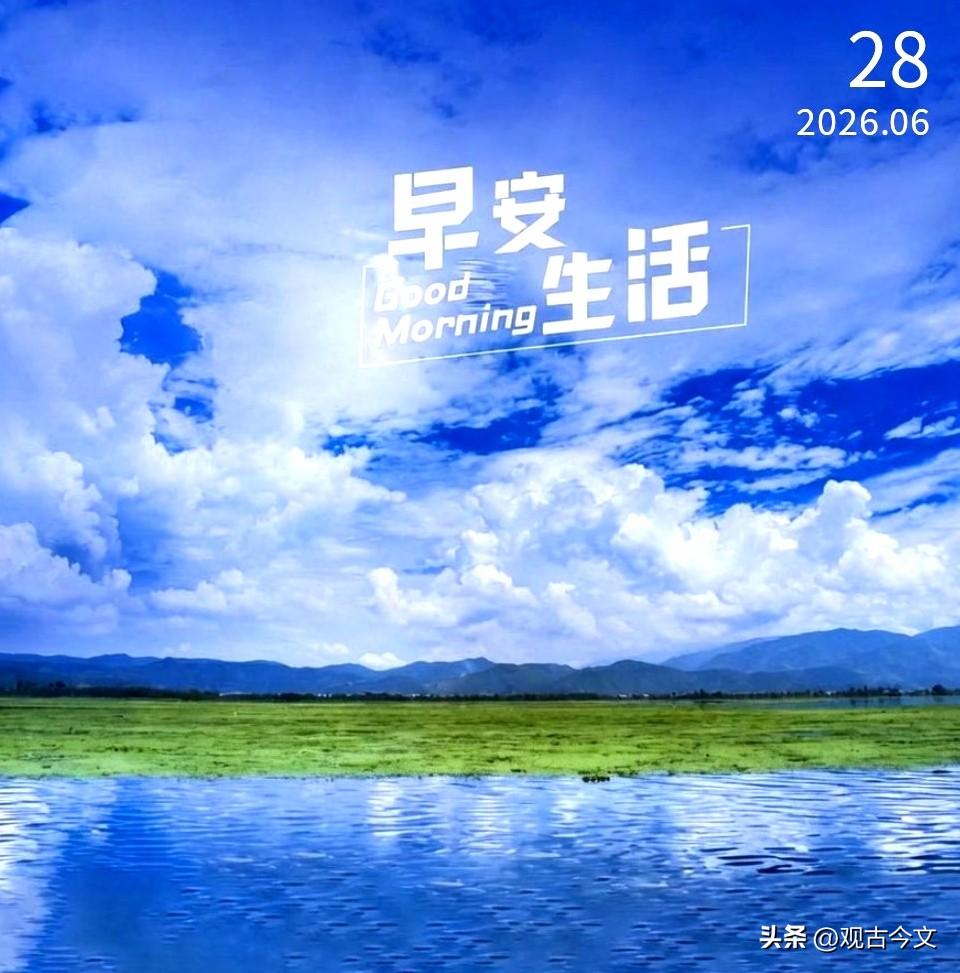 在每个元气满满的早晨，看见未来在远处闪闪发亮，在抵达未来的这条路上保持期待，不断