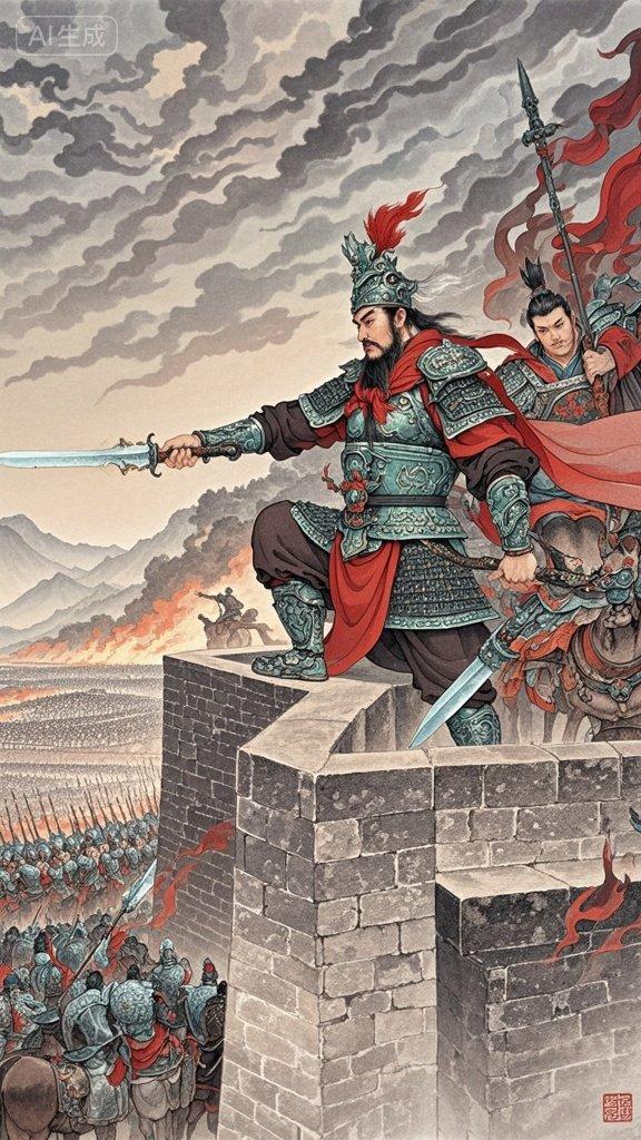 中国历史之七十五……昆吾氏助桀抗商。
在商朝推翻夏朝的史诗中，昆吾氏可是“关键角