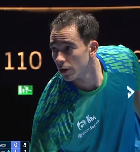 王楚钦的半决赛对手出来啦—雨果4:0大勒布伦晋级世界杯半决赛！
4月4日澳门世界