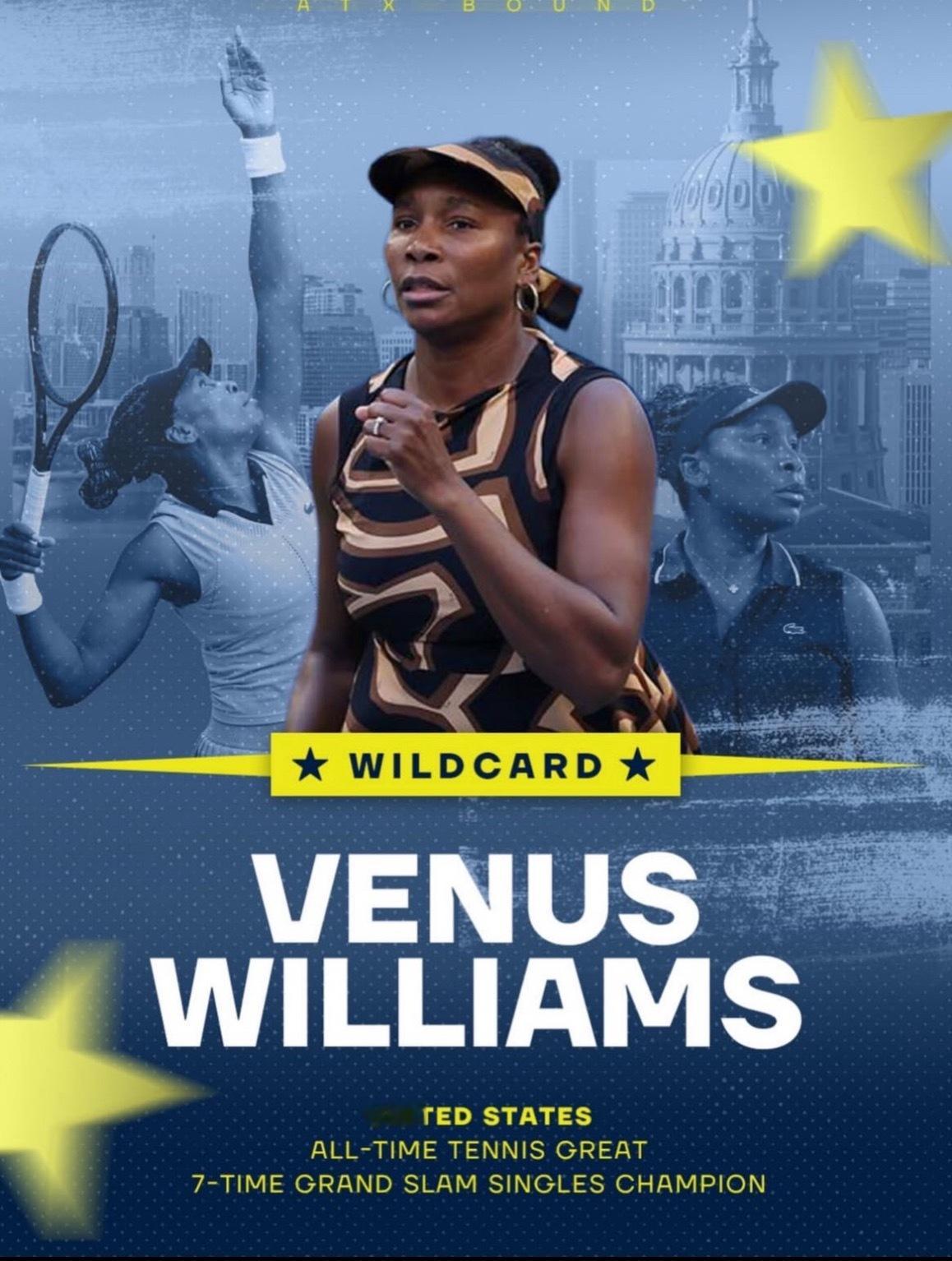 网球talking大会体育大赏 七届大满贯得主、美国老将大威收获奥斯汀站外卡！这