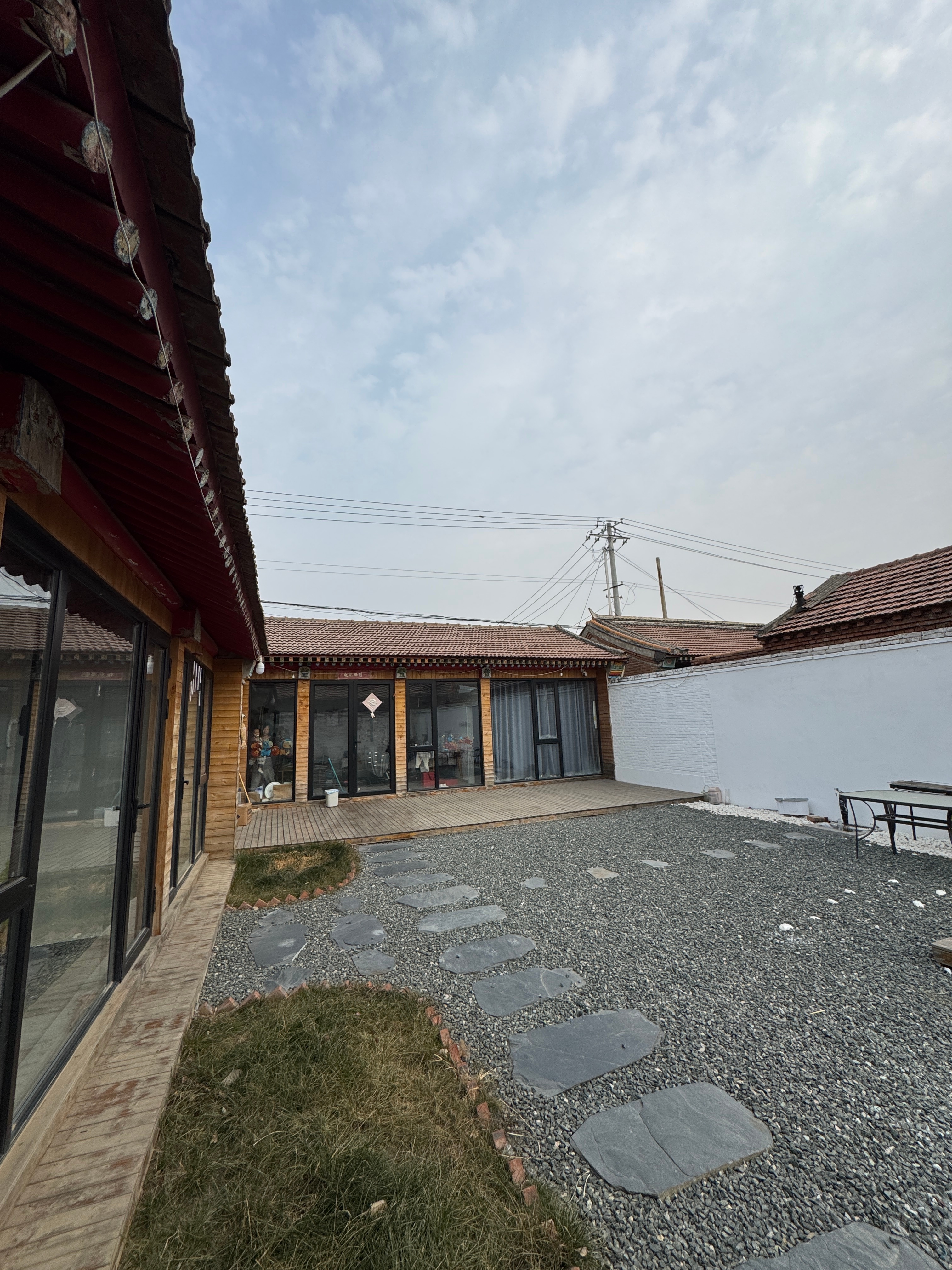 北京鹅毛大雪雪在哪呢？坐标通州，小院子跟往常一模一样我就想感受一边下雪一边露营从