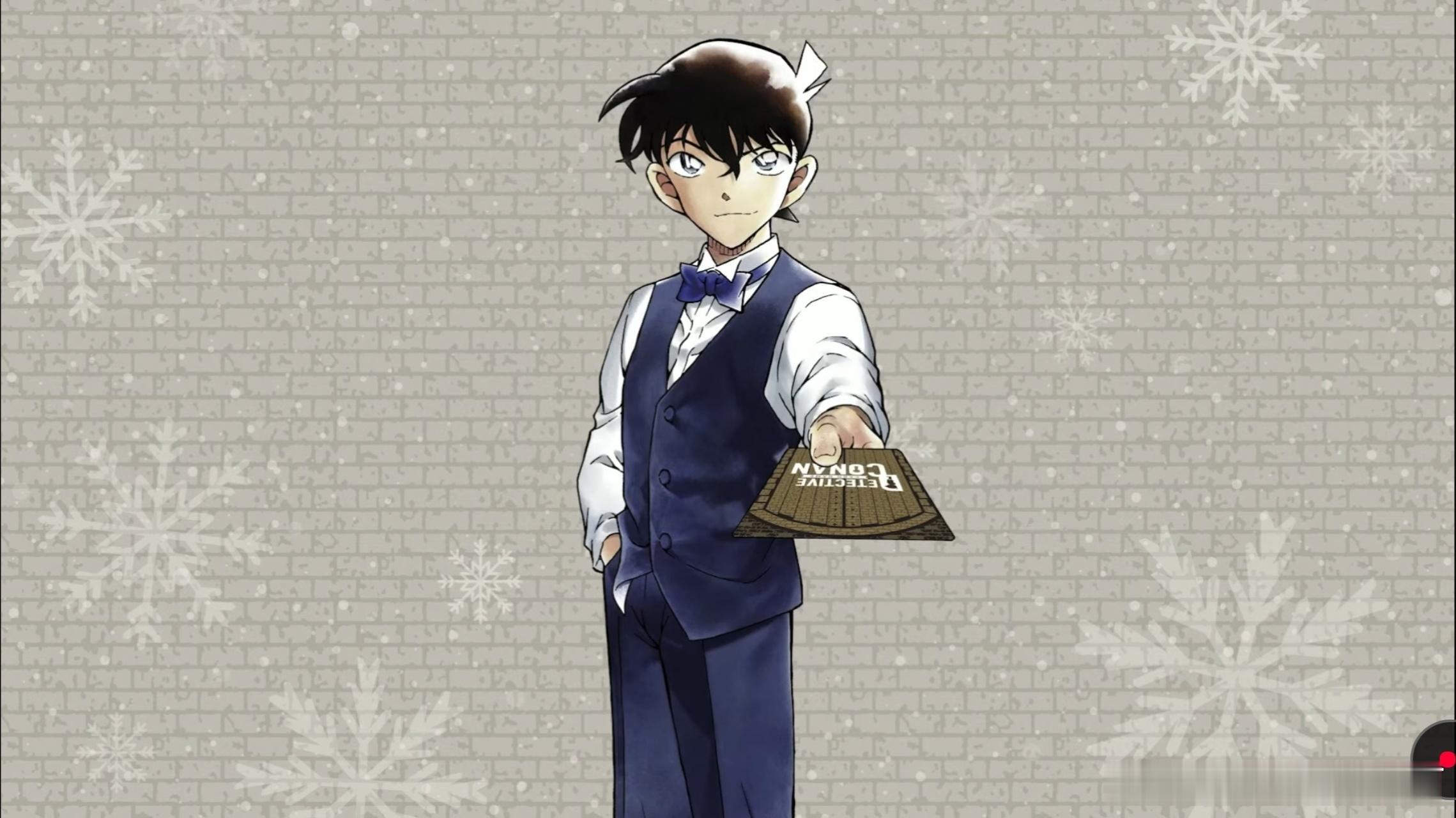 名侦探柯南 TCG补充包第4弹【信义之绊】▶青山刚昌新原画【工藤新一】 【毛利兰