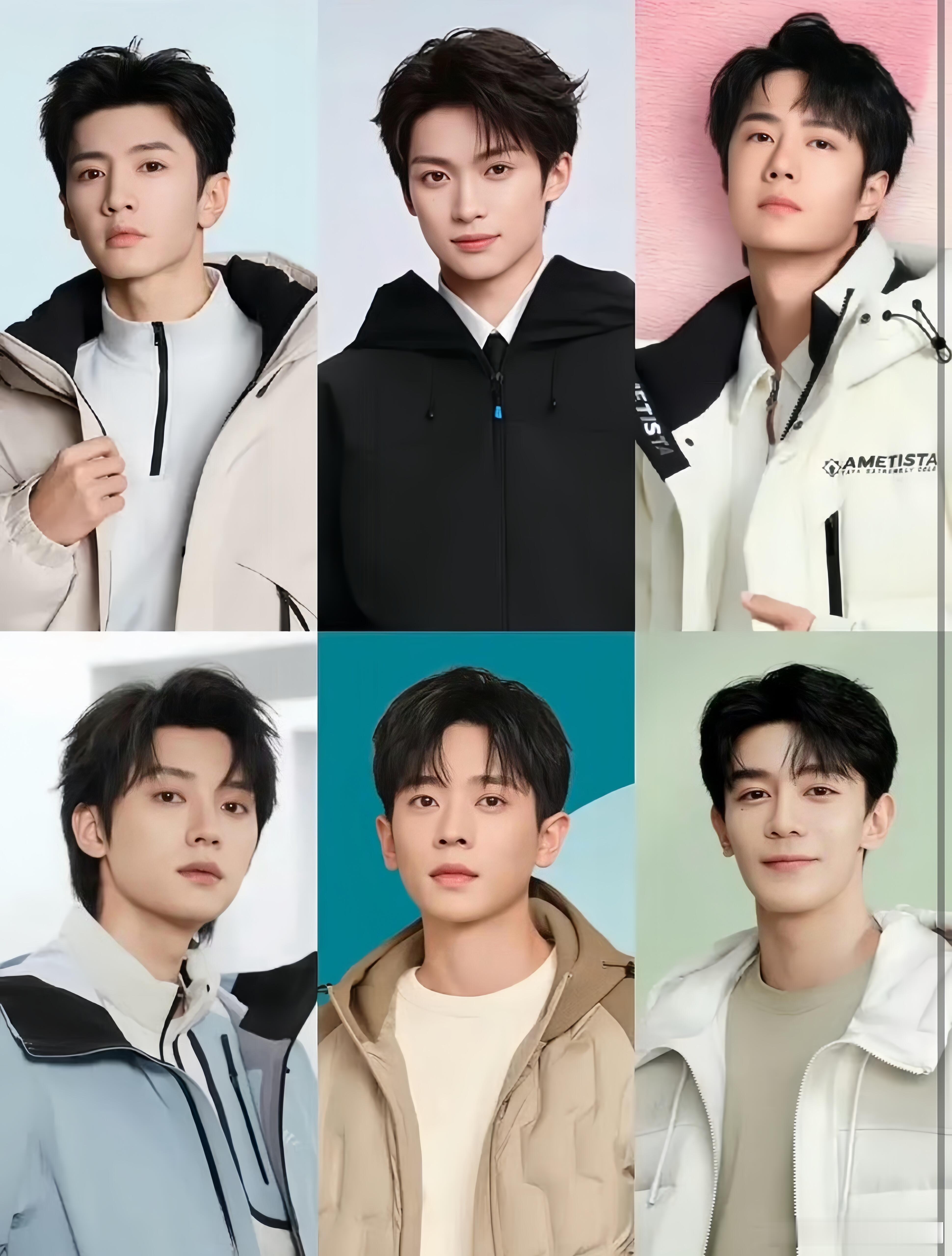 男明星的羽绒服代言，谁更有表现力？ 