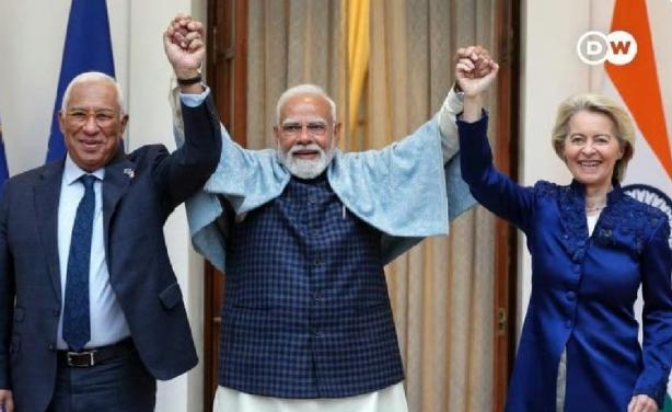 欧盟和印度敲定自由贸易协议，德国媒体抛出一个极具冲击力的说法，称这份协议在未来十