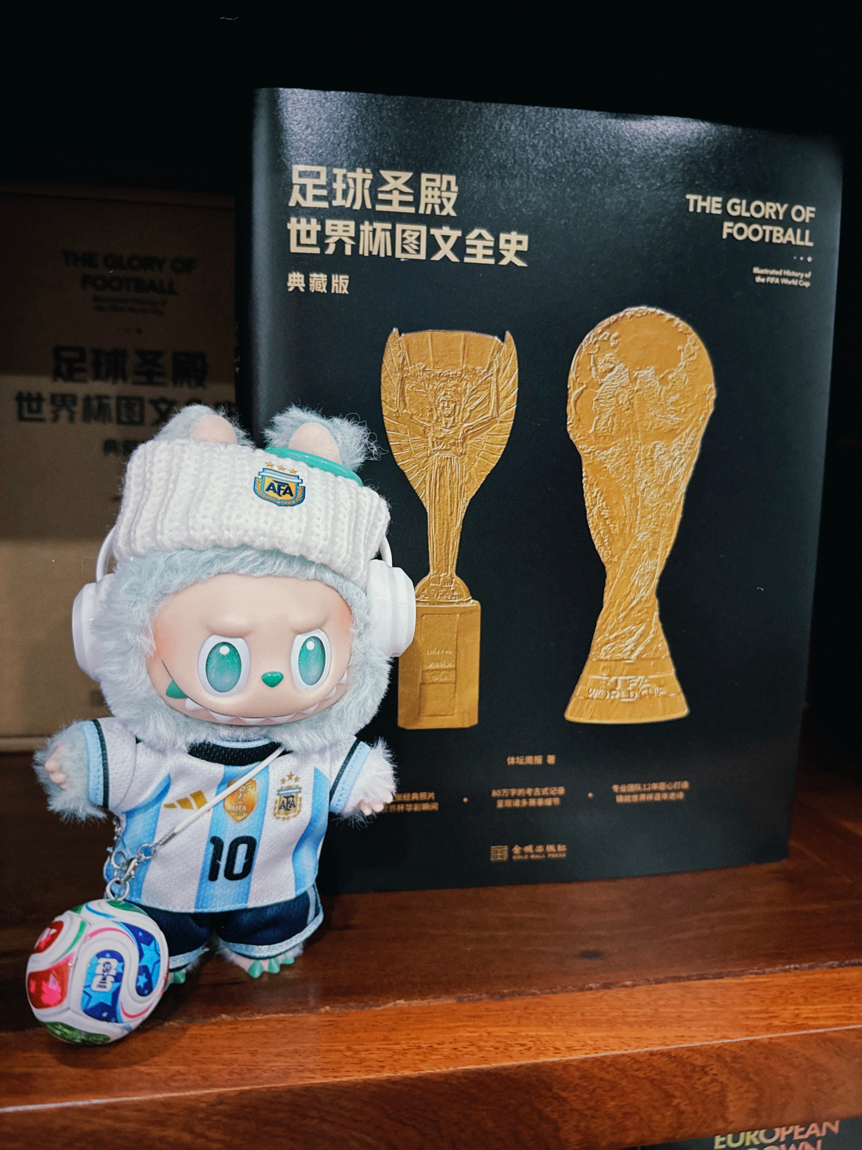 和LABUBU一起看世界杯世界杯进入淘汰赛，渐入佳境了啊，四星德国爆冷被巴拉圭淘